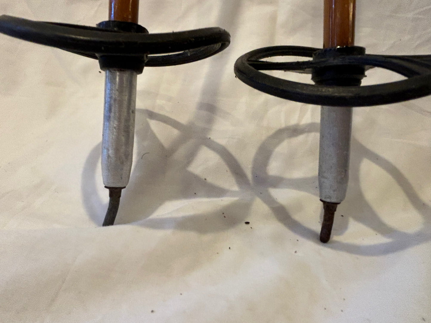 125cm Eide Bamboo Cross-Country Ski Poles from NORWAY!!!