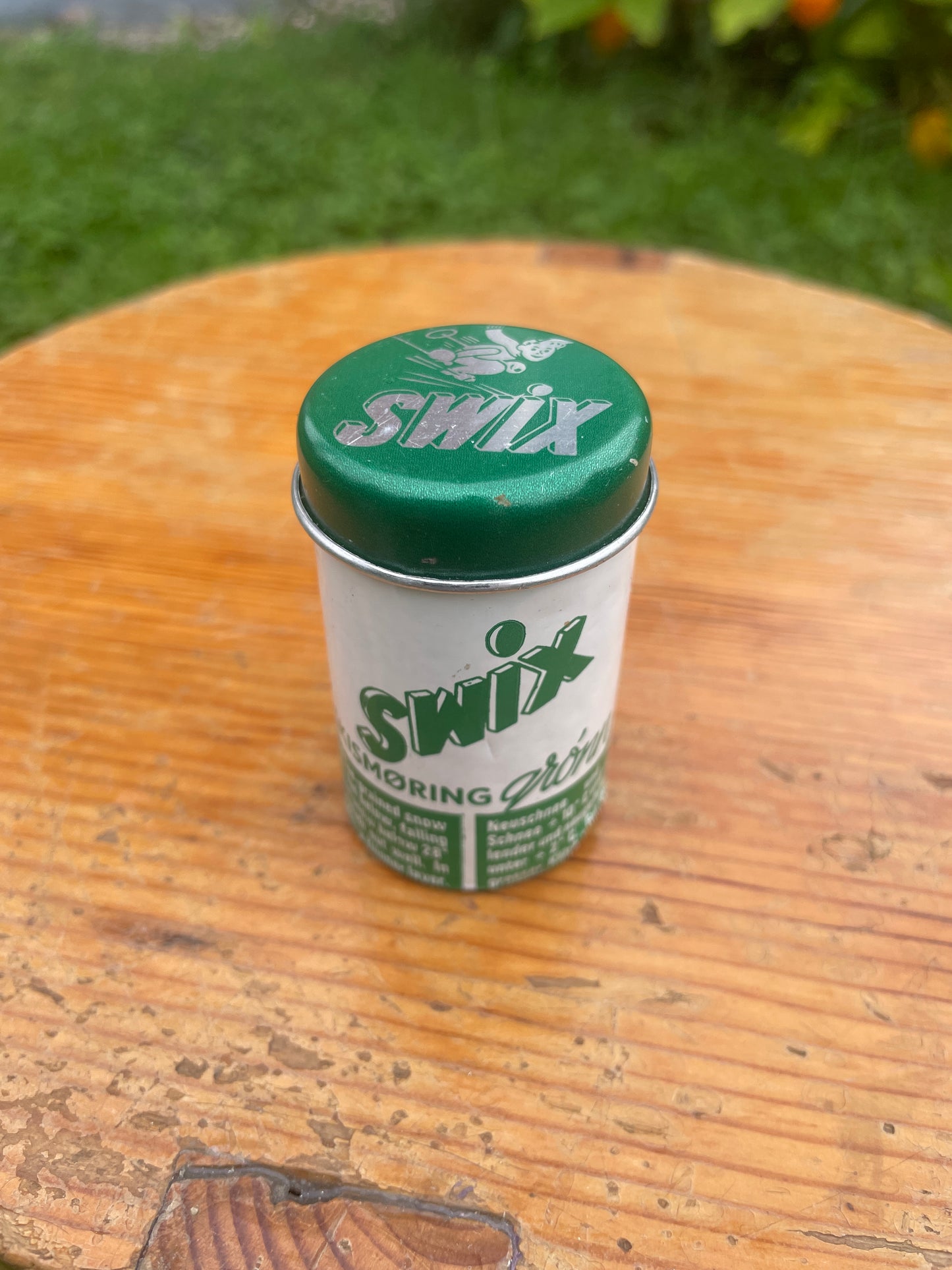 1950s Swix "Metal Cap" Hard Wax Tin - Unused!!