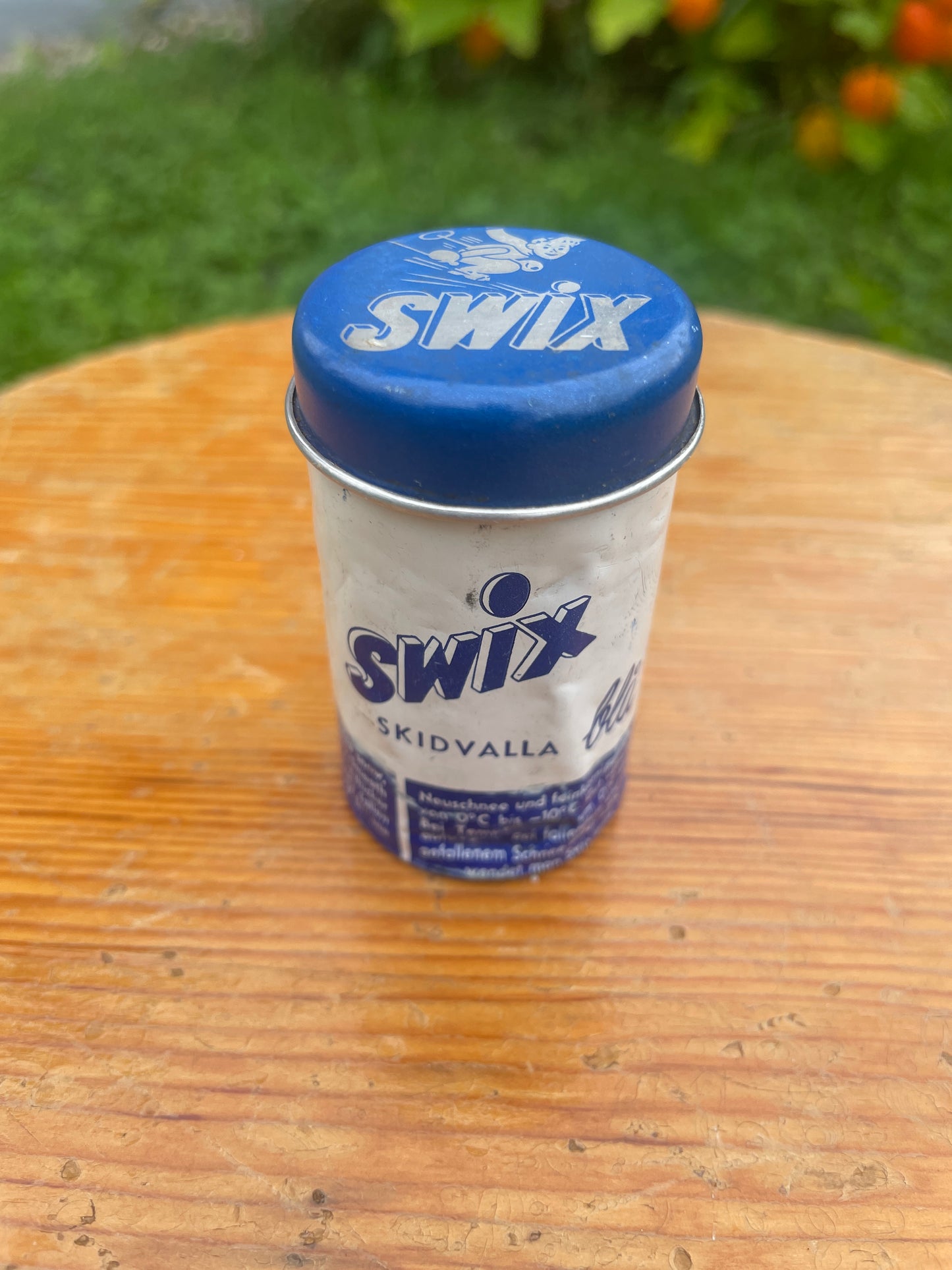 1950s Swix "Metal Cap" Hard Wax Tin - Unused!!