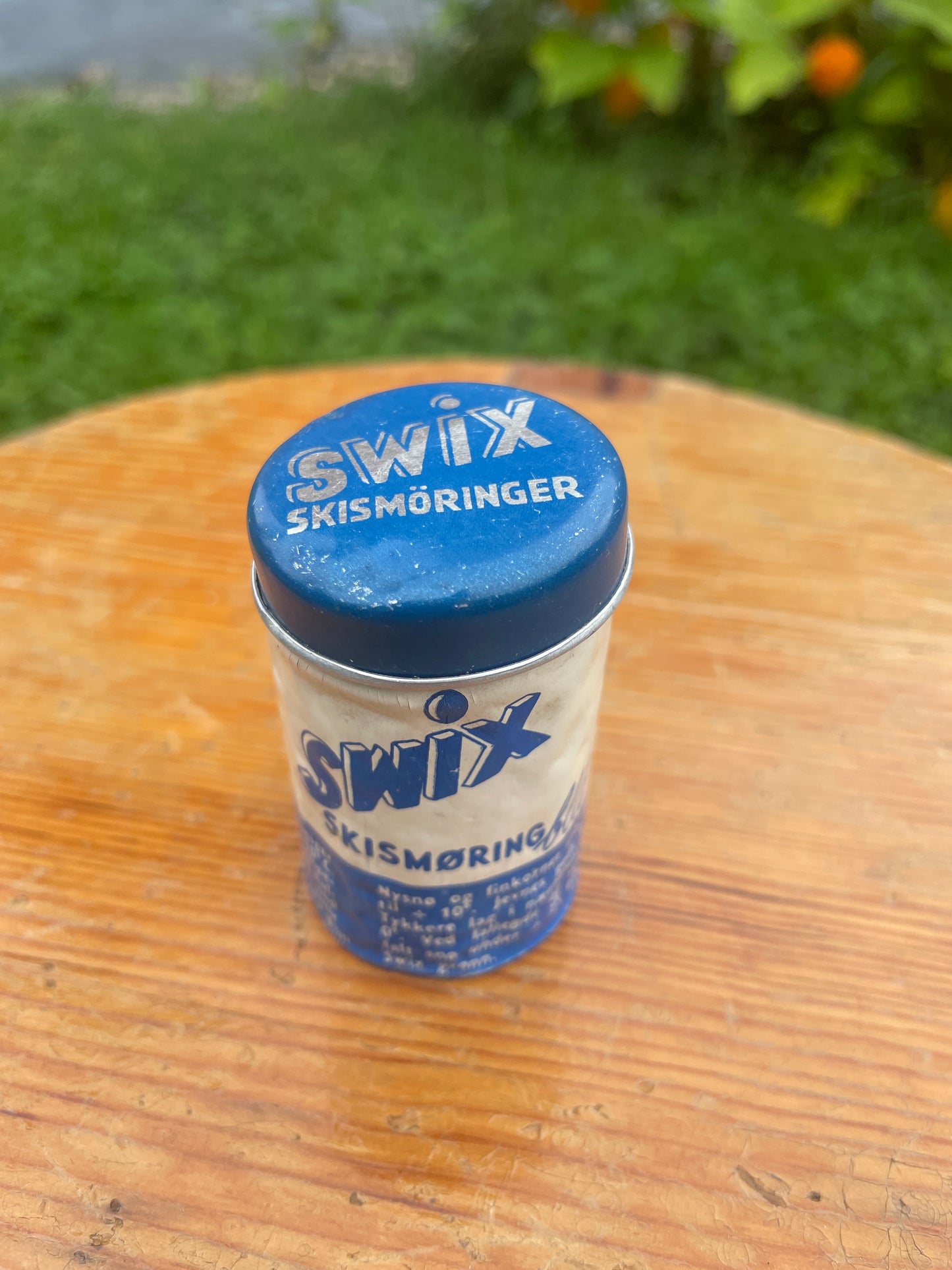 1950s Swix "Metal Cap" Hard Wax Tin - Unused!!