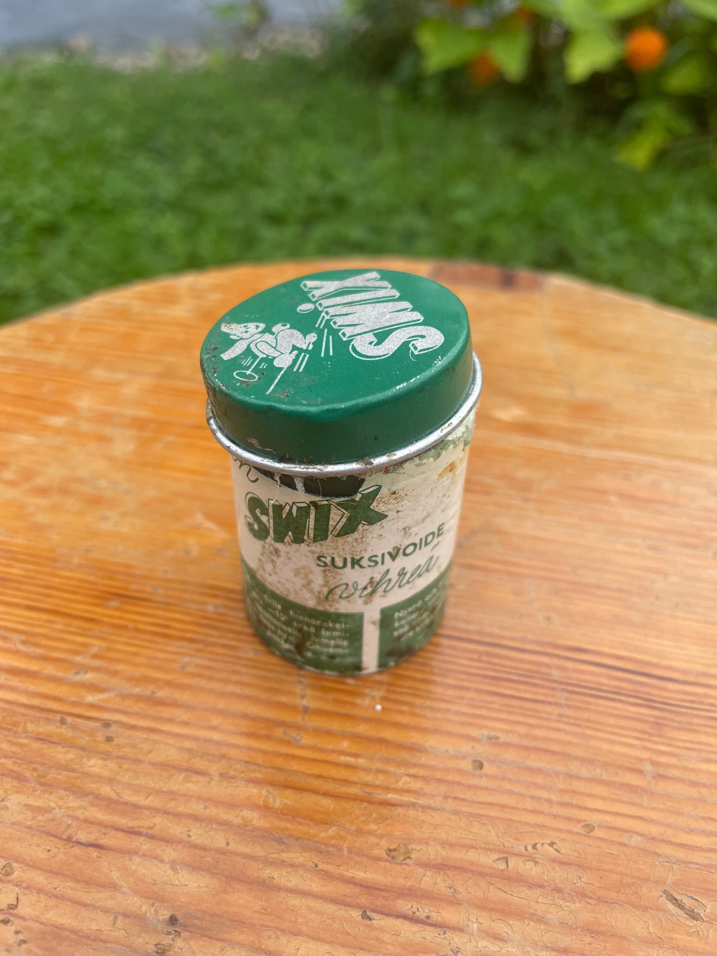 1950s Swix "Metal Cap" Hard Wax Tin - Unused!!