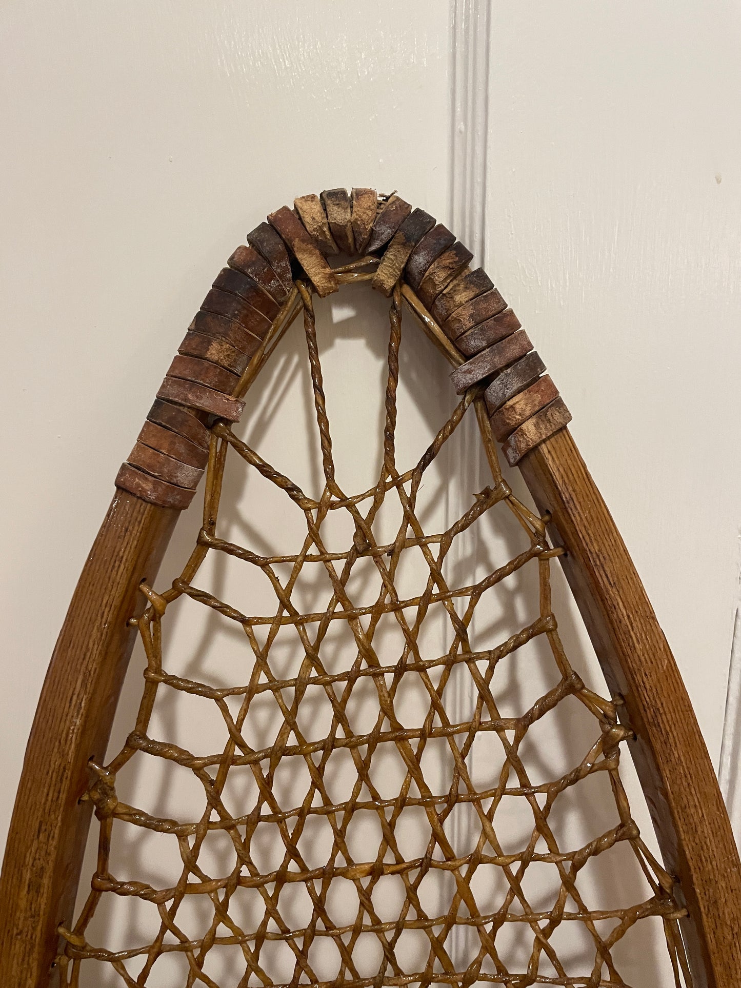 W.H. Tubbs Alaskan-Style Snowshoes - Klondike Model No. 76 - 13" x 60" - 100 Years Old!!!