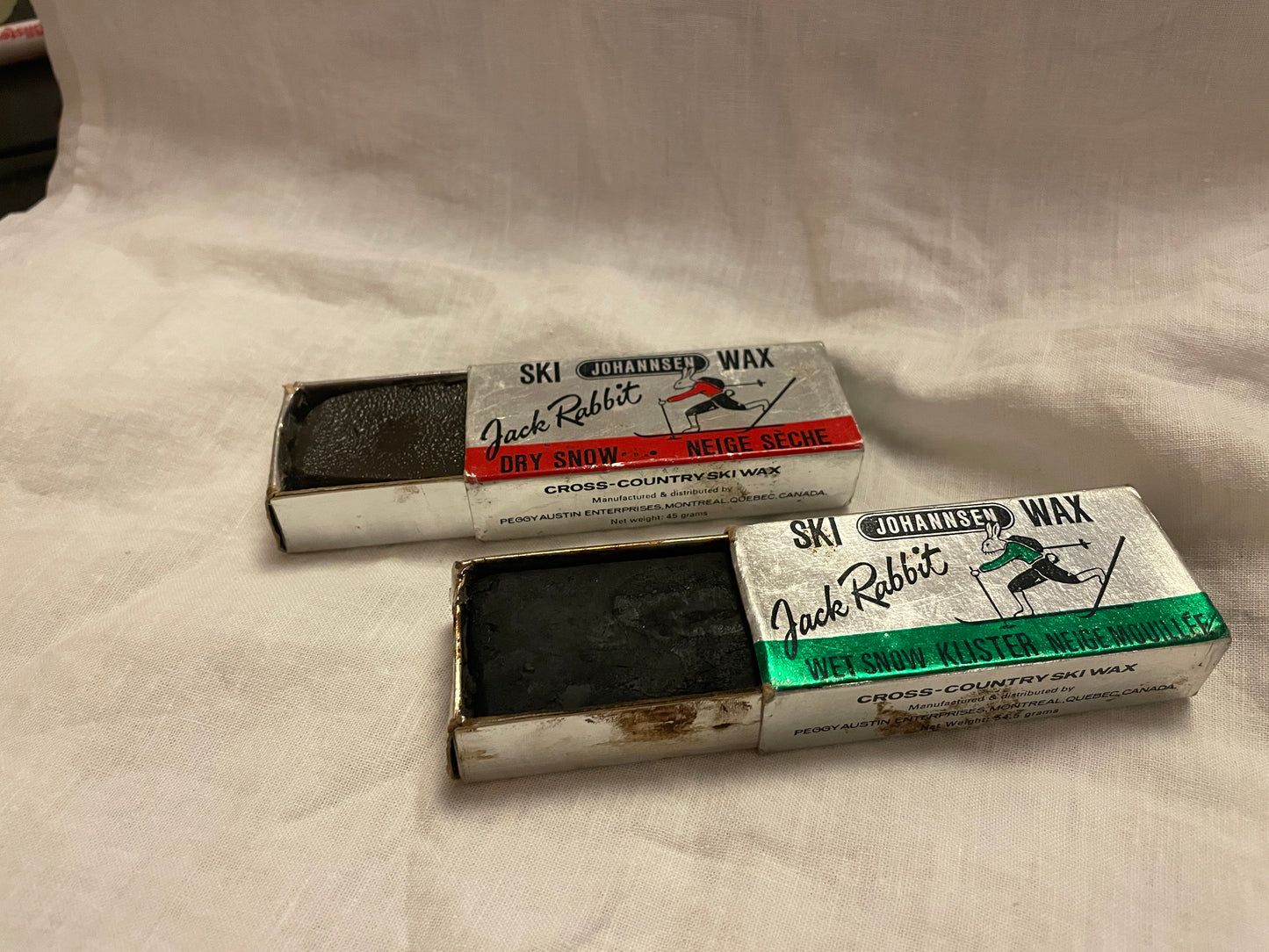 Jackrabbit Johannsen Ski Wax - COMPLETE SET - Almost New!!!