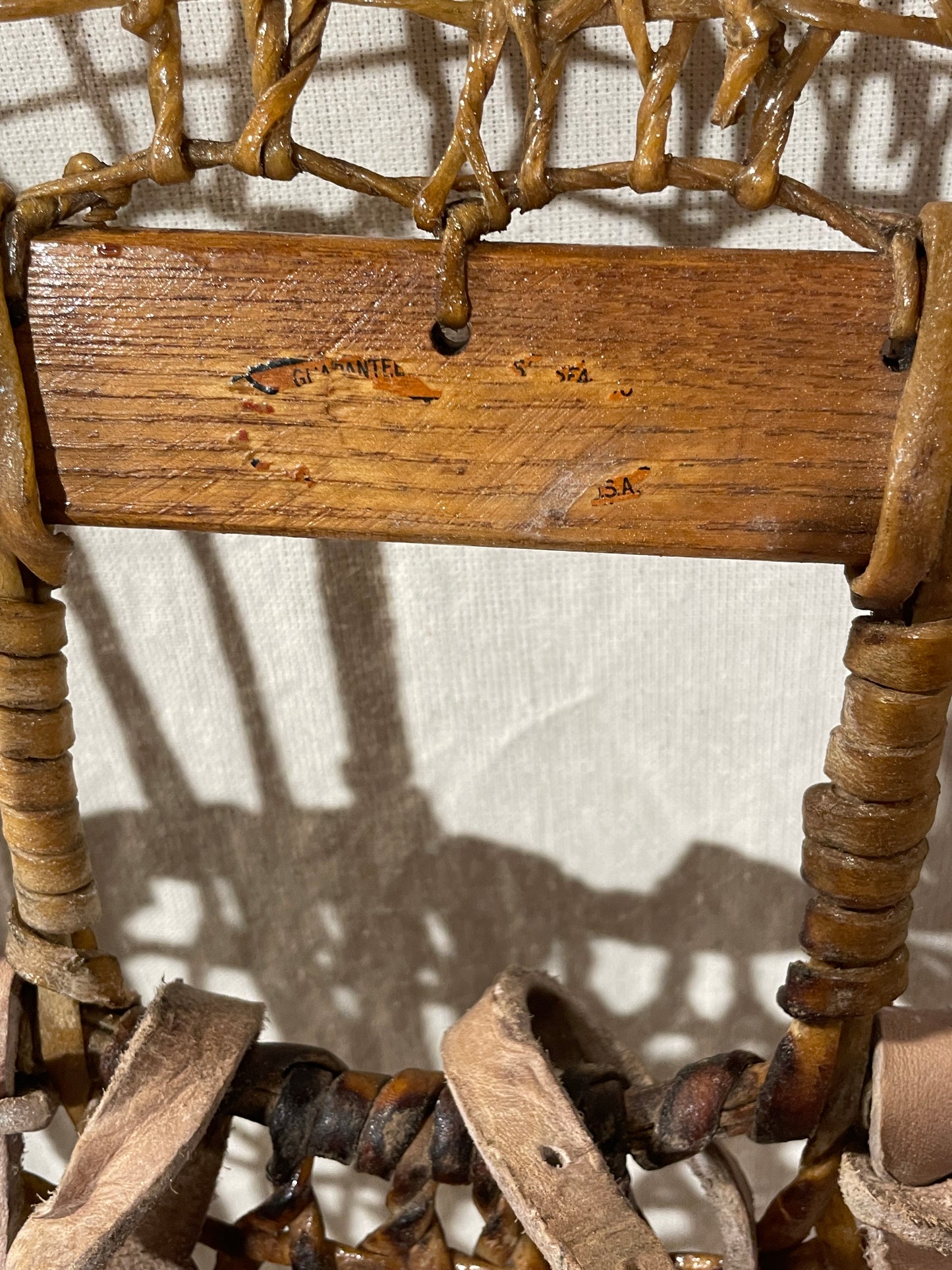 J.A. Osgood, Milford ME, "Penobscot Special" 51" Snowshoes - nearly 100 Years Old!!!