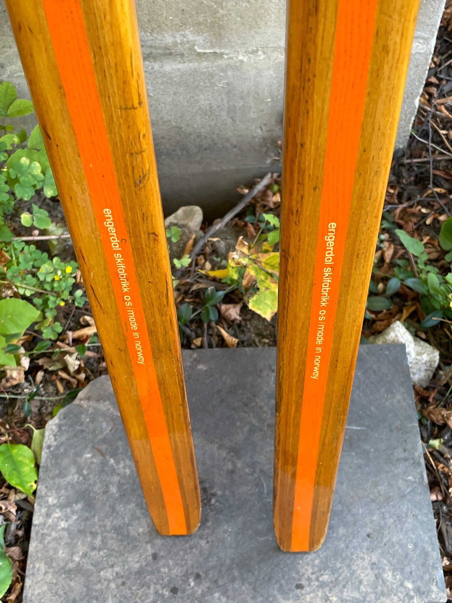 BARGAIN BIN!!! - 210cm Eggen 1970s Wood Cross-Country Racing Skis - Professionally Restored!!!