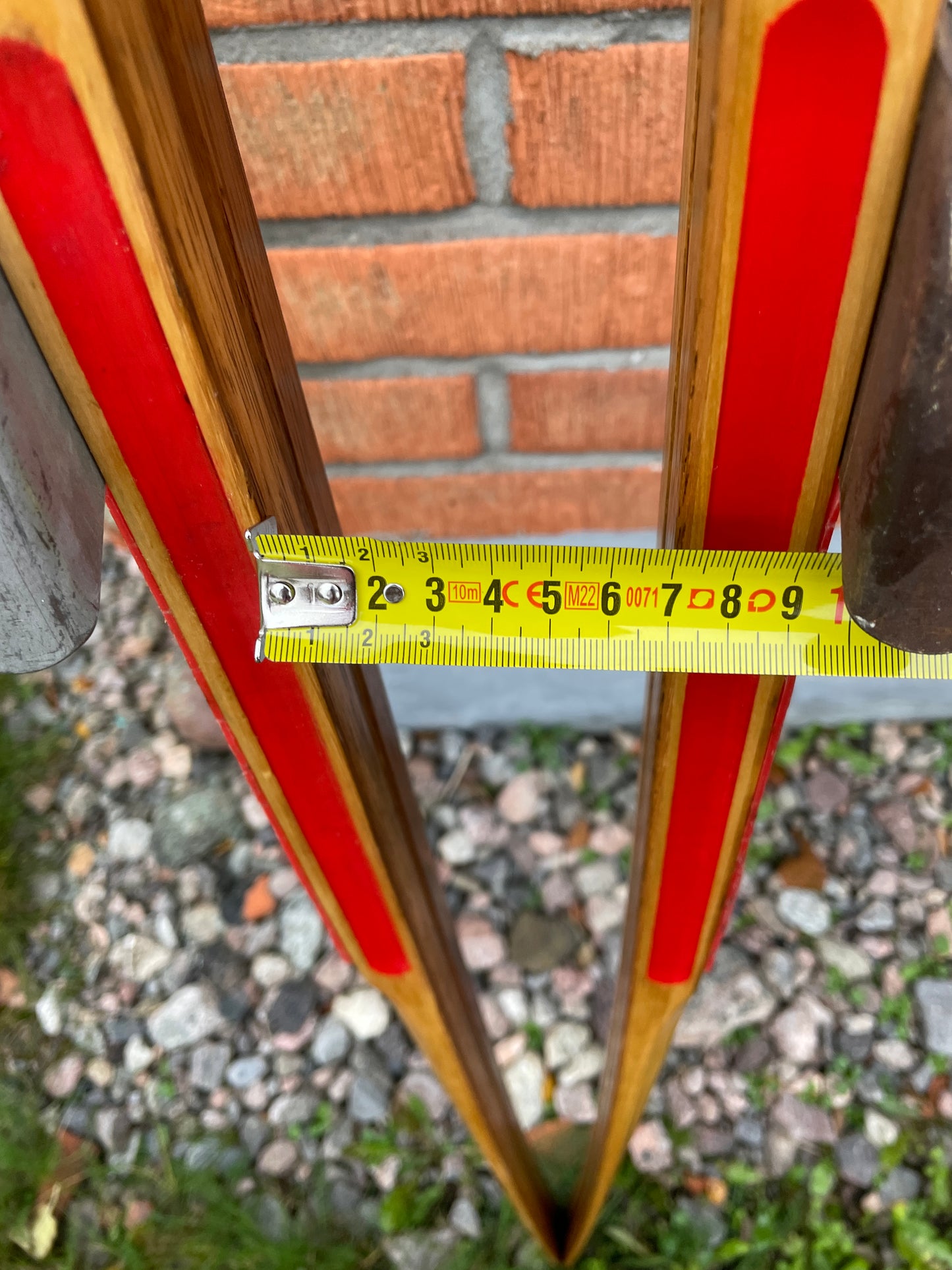 205cm Esko Järvinen "Erikoiskilpa" Wood Cross-Country Racing Skis - mid '60s - BEAUTIFUL Time Piece!!