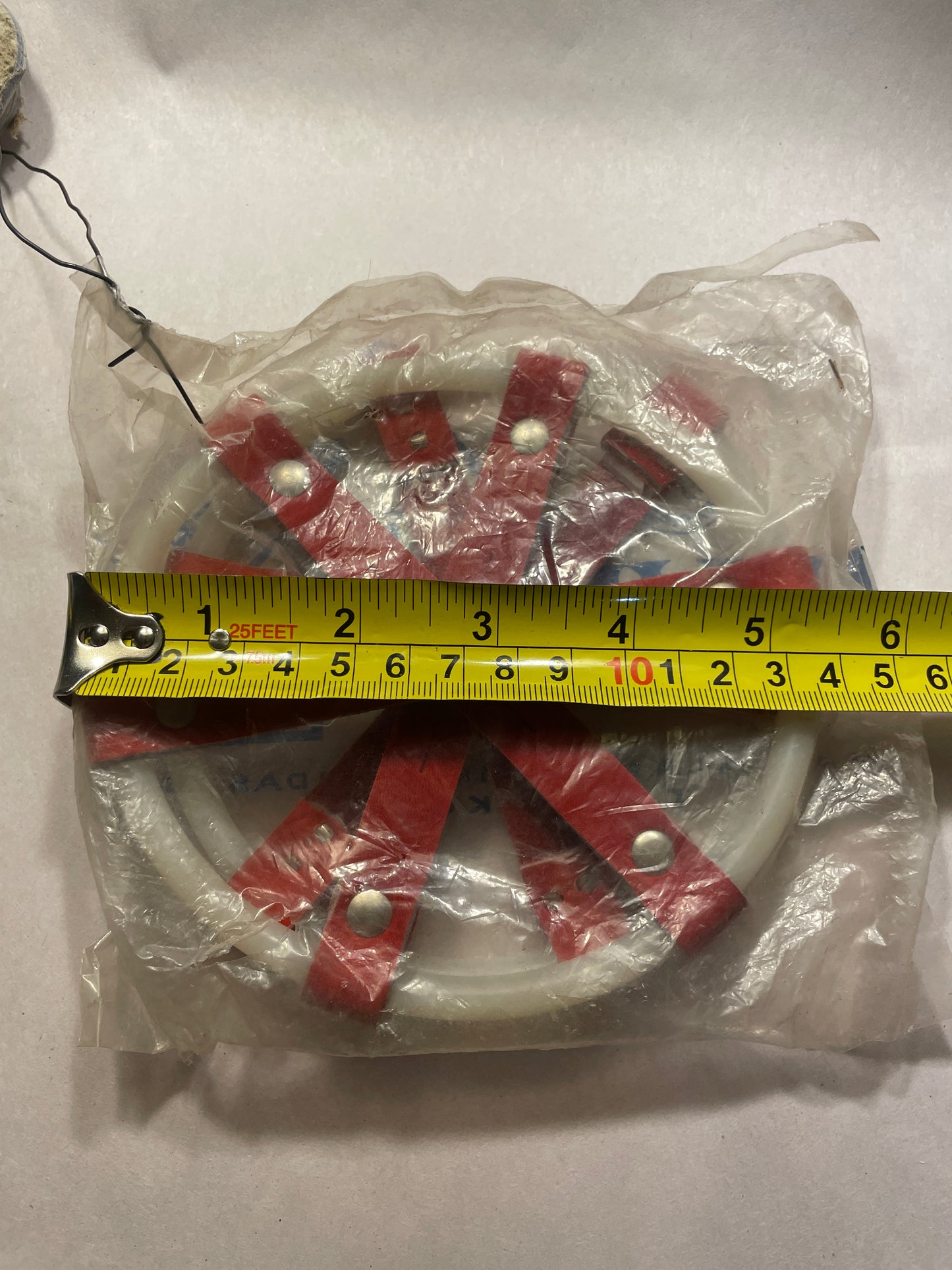 Leather/Plastic Ski Baskets from the 1960s - NEVER USED!!! FINLAND