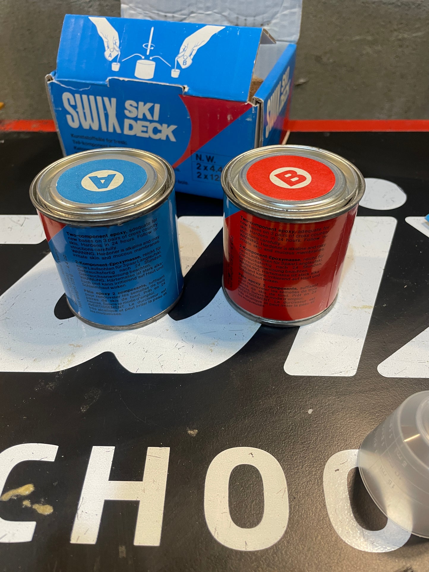 Swix "Ski Deck" Woodski Epoxy Base Coating