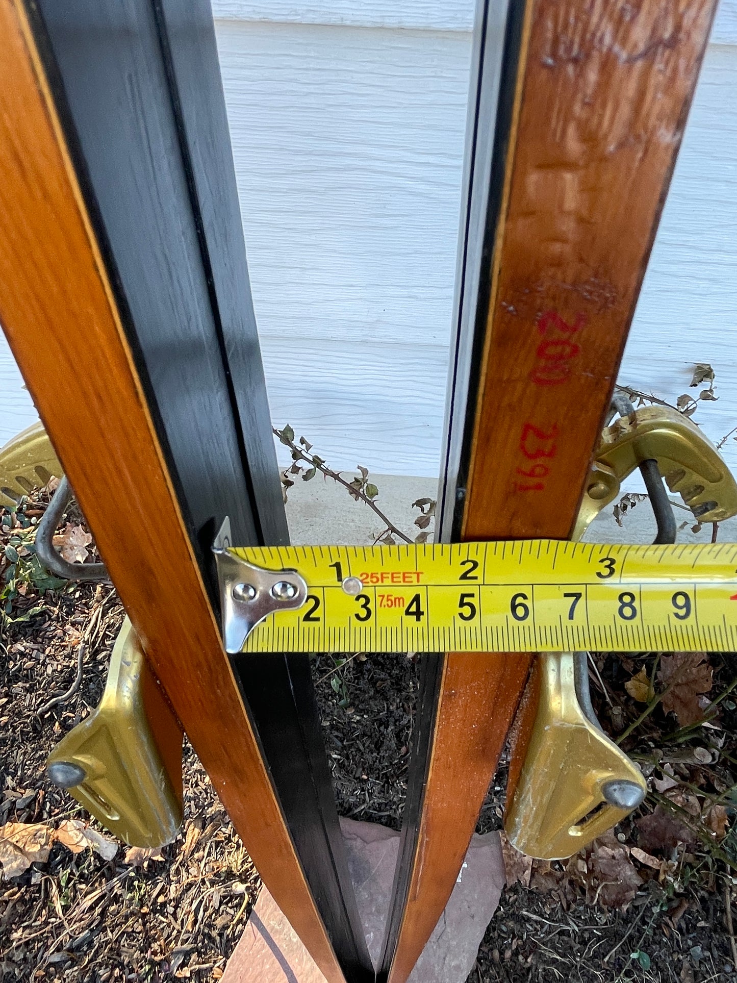 BARGAIN BIN!!! - 200cm Silva Huski "Ranger" Wood/Plastic Touring Skis - The Best of Both Worlds!!!