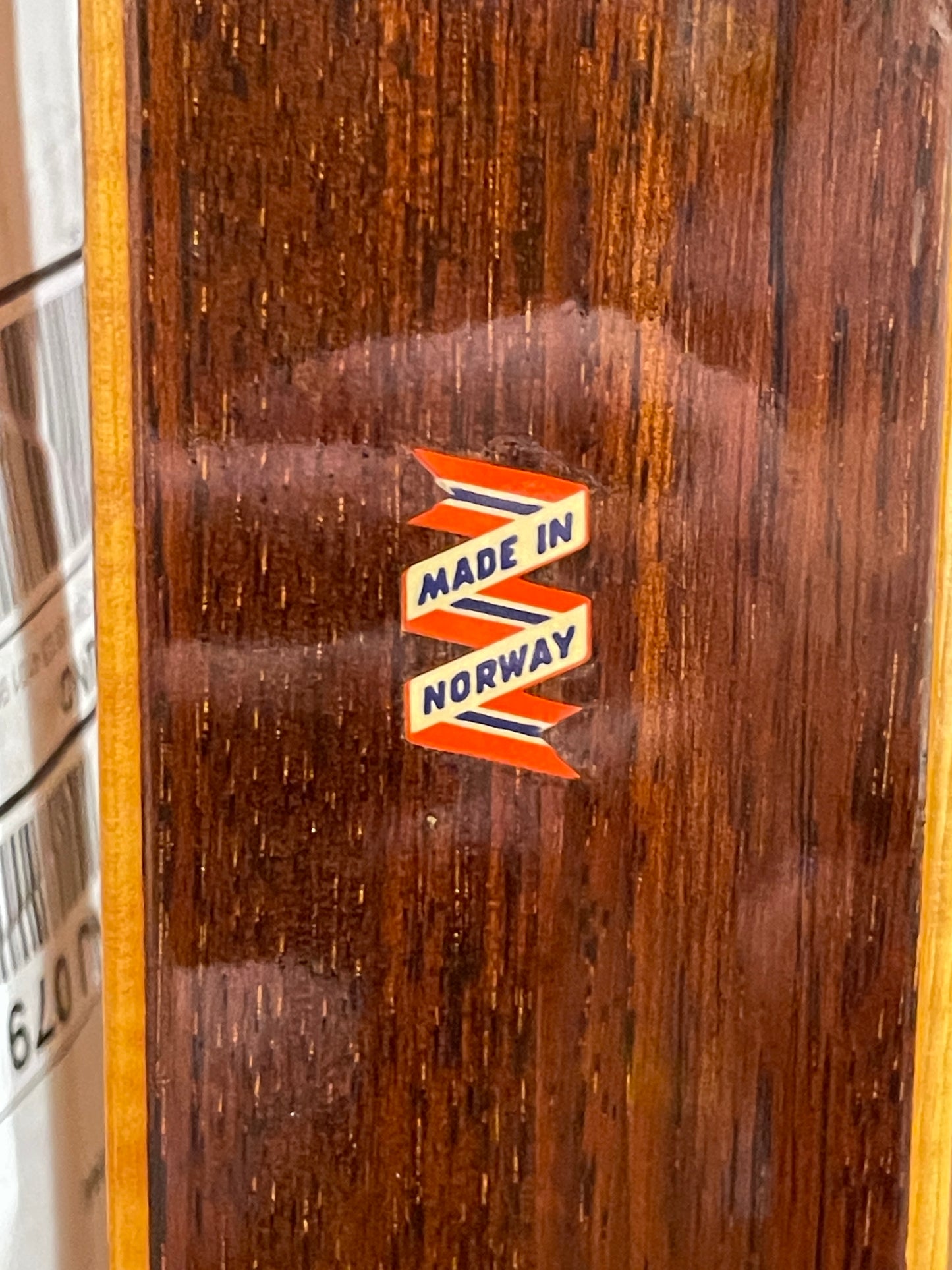 200cm Madshus "Clipper" Cross-Country Touring Skis - 1960s - BEAUTIFULLY PRESERVED