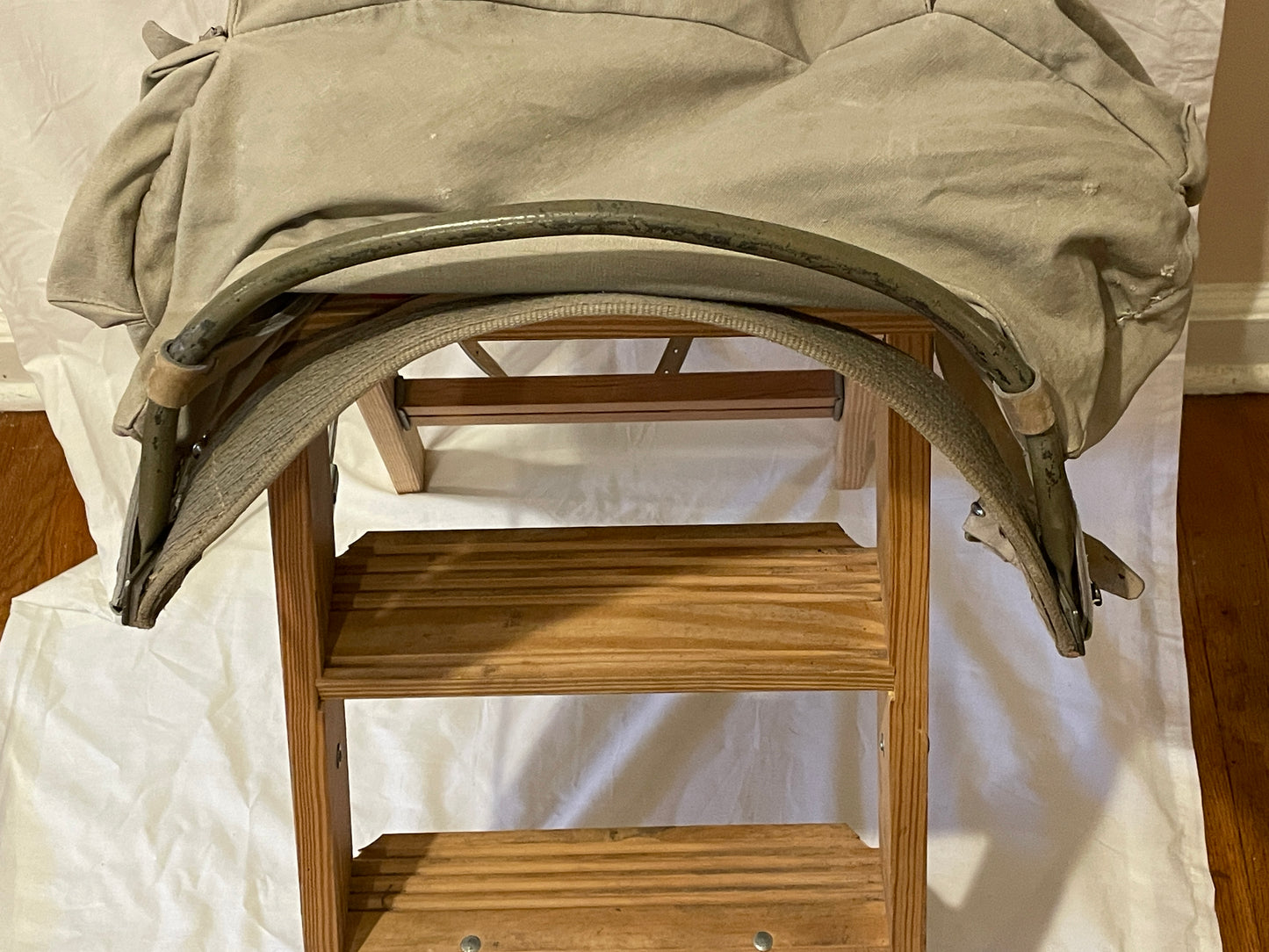 Vintage 1960s Norrøna of Norway Leather/Canvas Frame Rucksack - NEAR PERFECT condition!