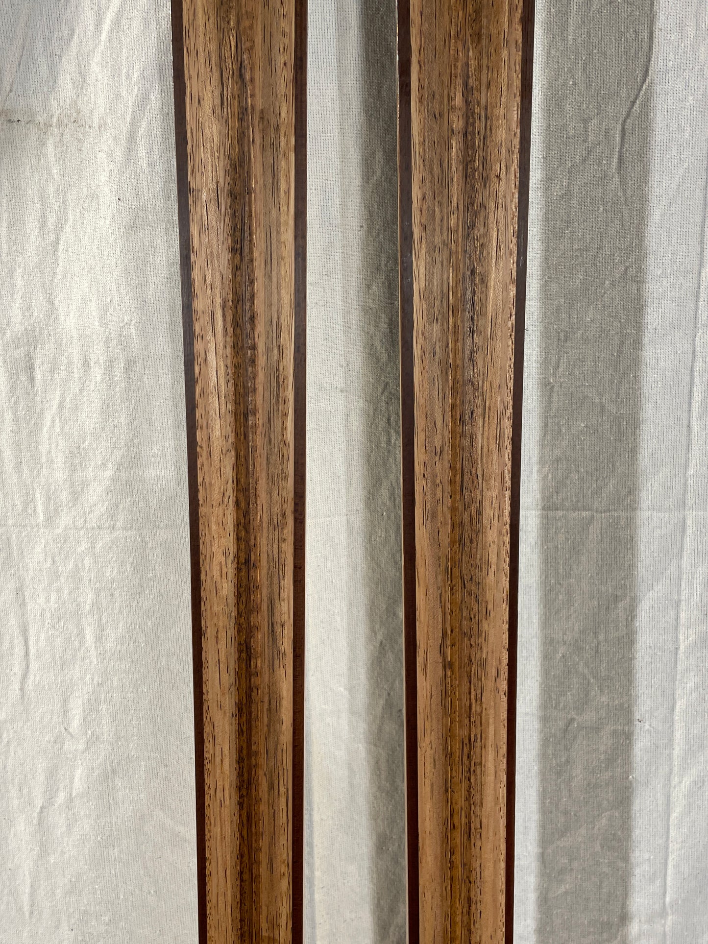 195cm Blå-Skia Wood "Tur-Langrenn" Light Touring Cross-Country Skis - Early 70s - TIMEPIECE!!!!