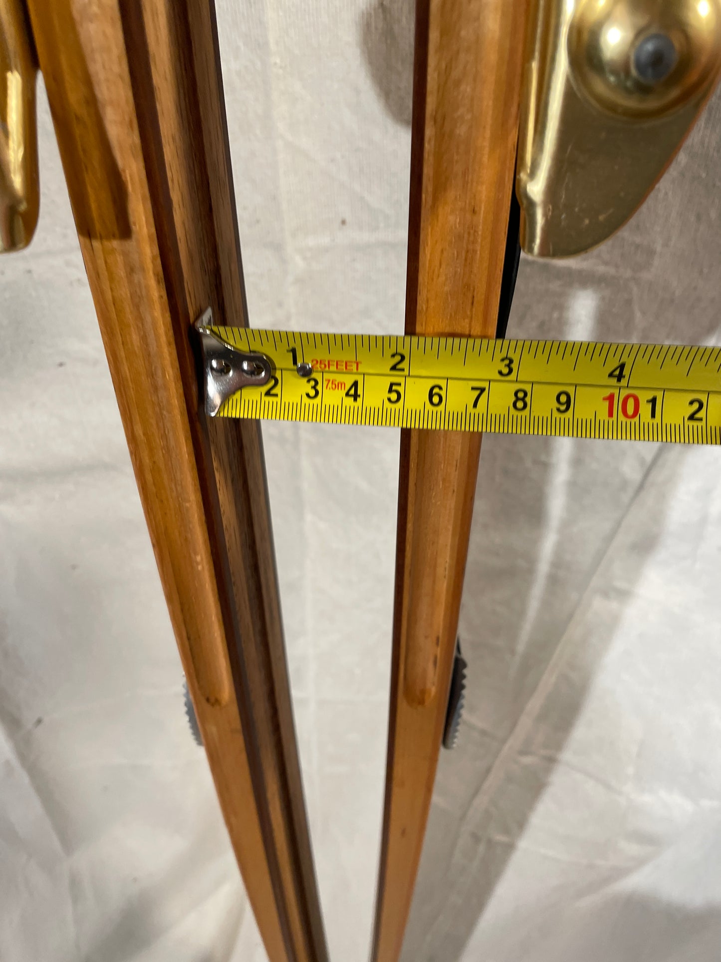 195cm Blå-Skia Wood "Tur-Langrenn" Light Touring Cross-Country Skis - Early 70s - TIMEPIECE!!!!