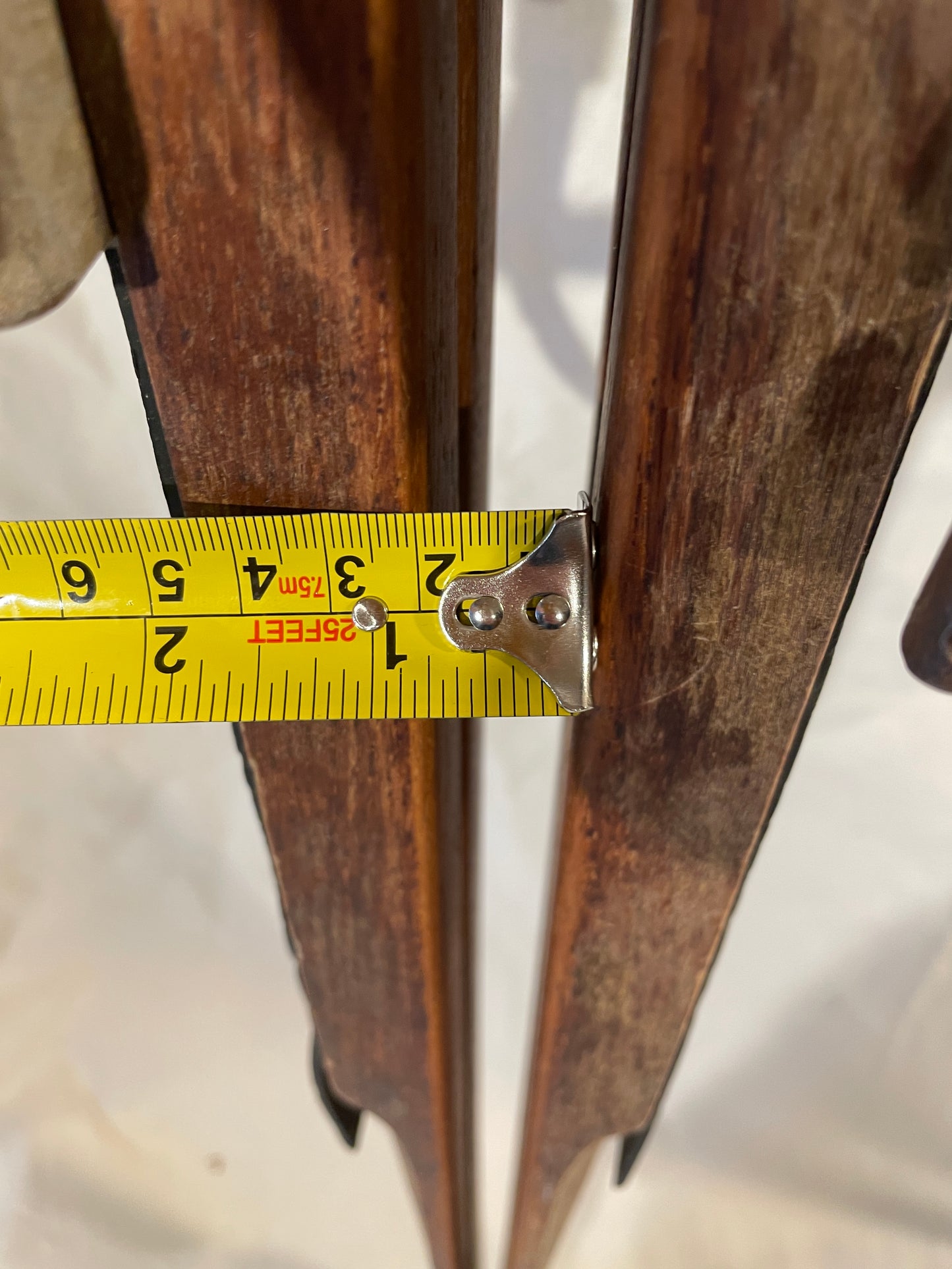 195cm Solid Hickory Cross-Country "Caveman Skis" - MADE in NORWAY!!!!