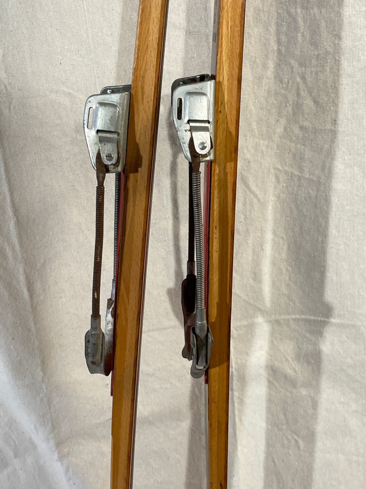 200cm "Ble-Fjell" Late 1960s Wood Cross-Country Touring Skis - Great Condition! - from NORWAY!!!