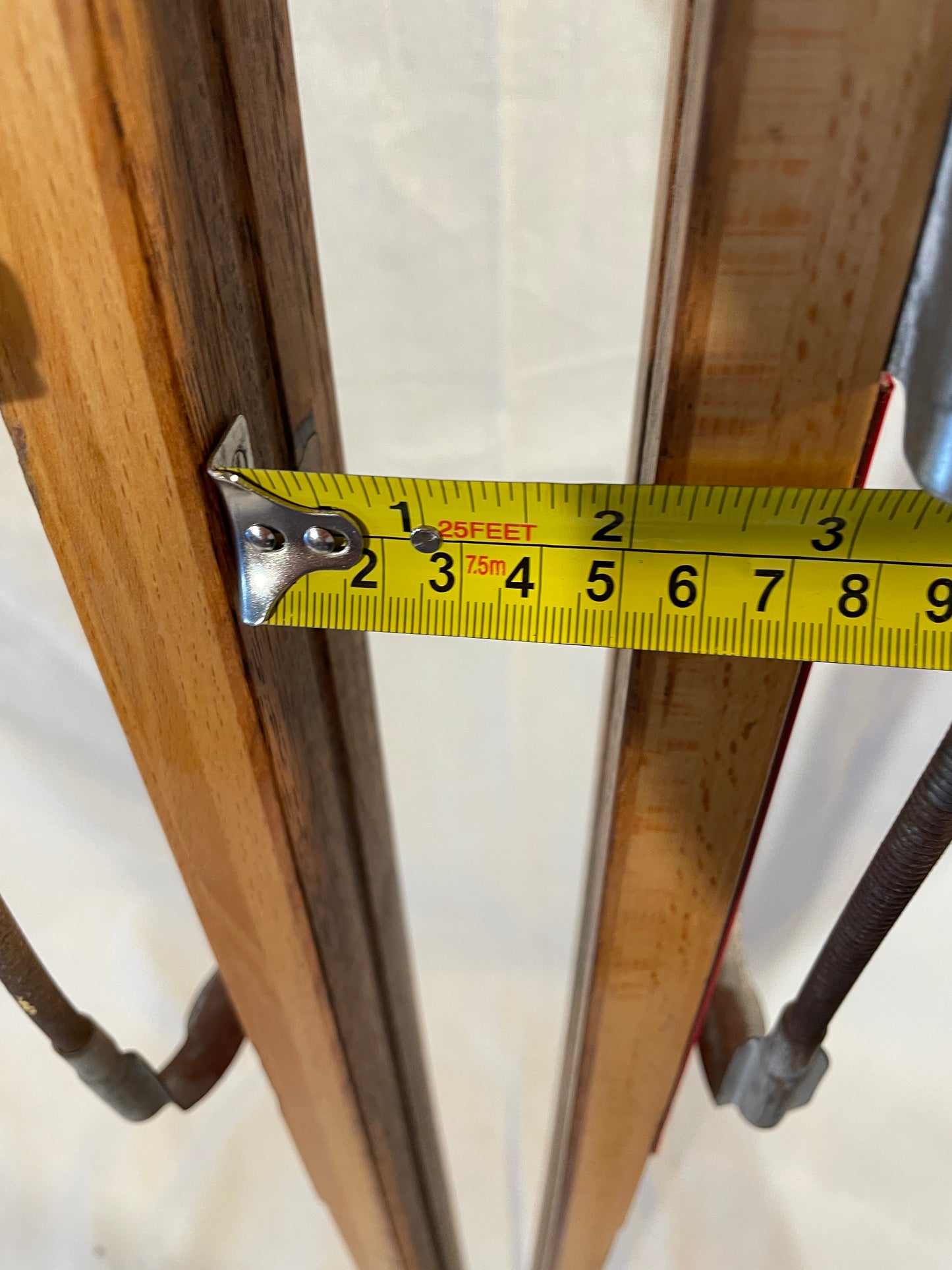 200cm "Ble-Fjell" Late 1960s Wood Cross-Country Touring Skis - Great Condition! - from NORWAY!!!
