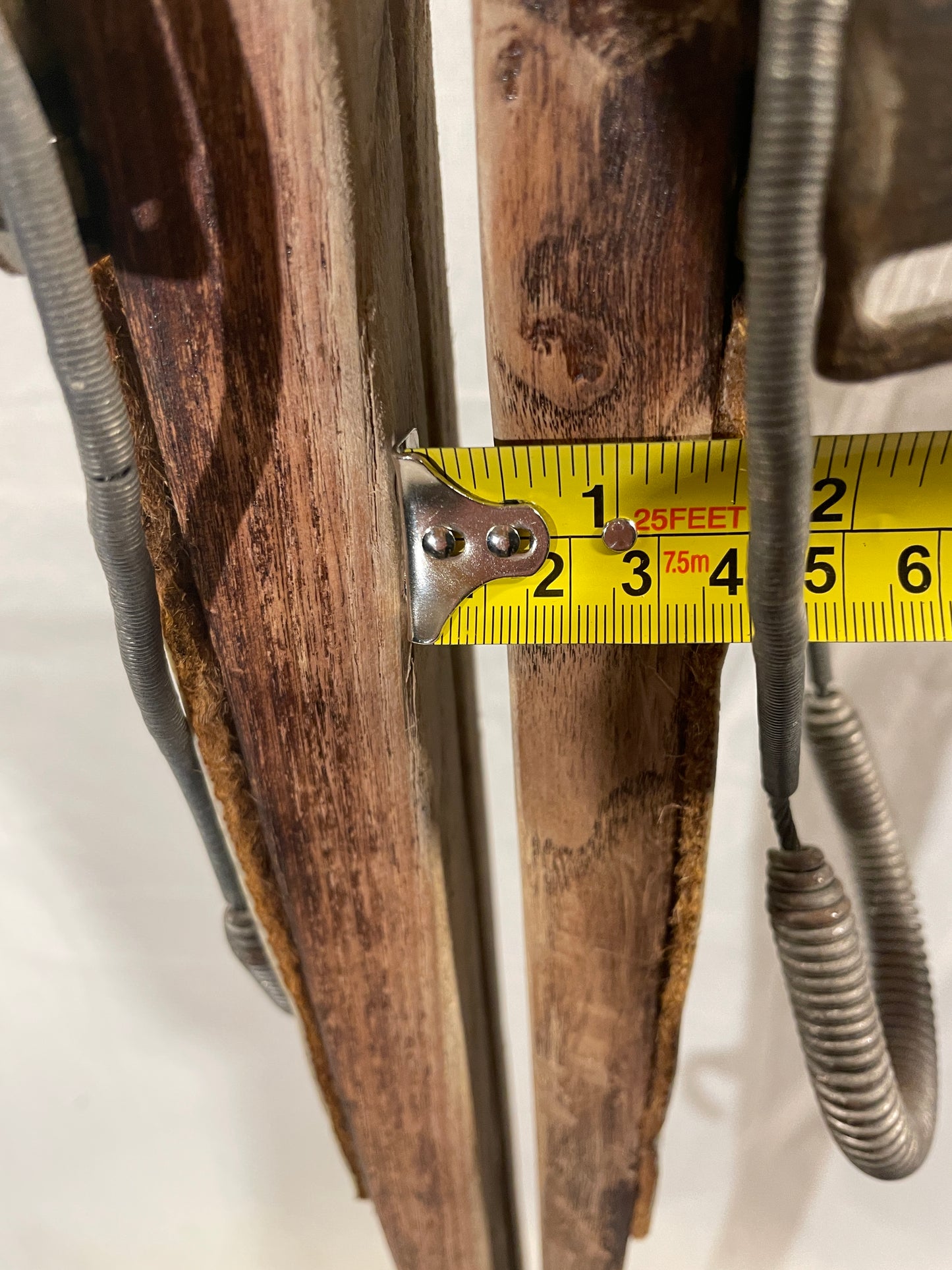 195cm Solid Wood Norwegian Cross-Country Skis - Lillehammer Born!