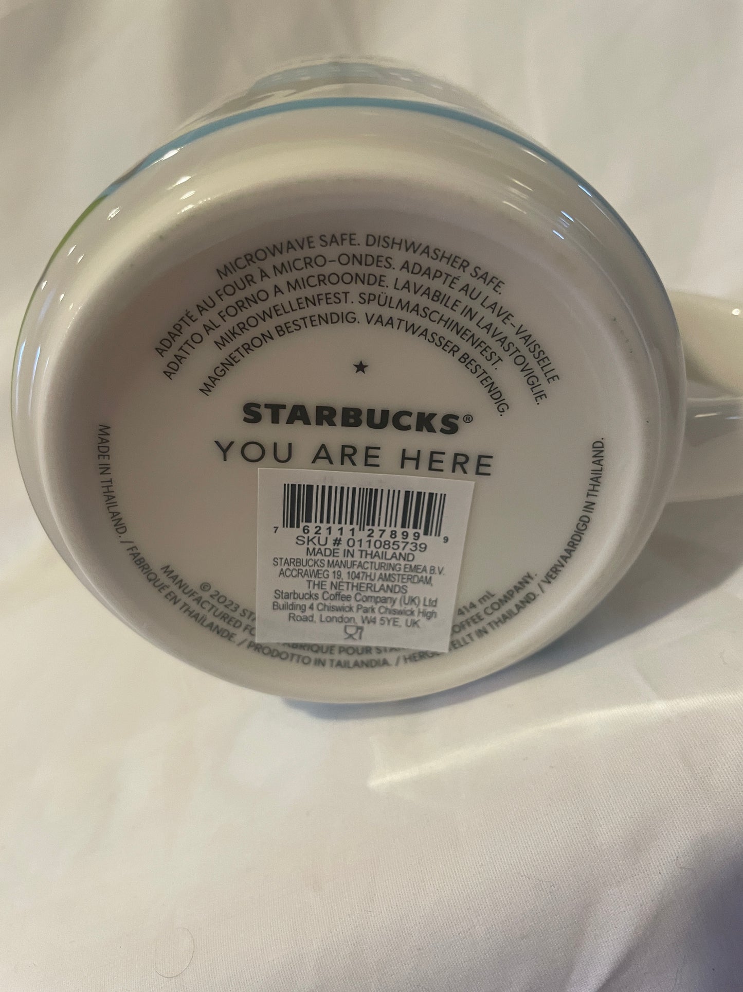 Starbucks "You Are Here" Coffee Mug - DENMARK!!!