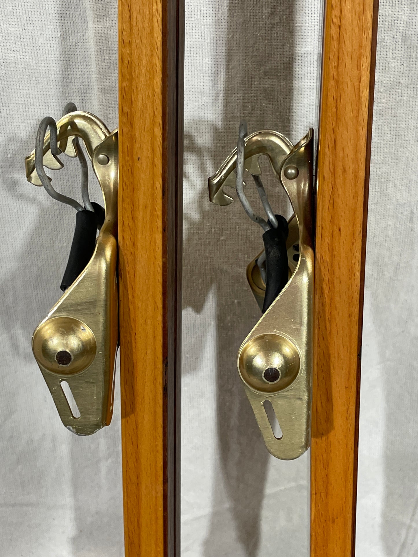 195cm Bonna 2000 Wood Cross-Country Skis - Early 1970s - from NORWAY!