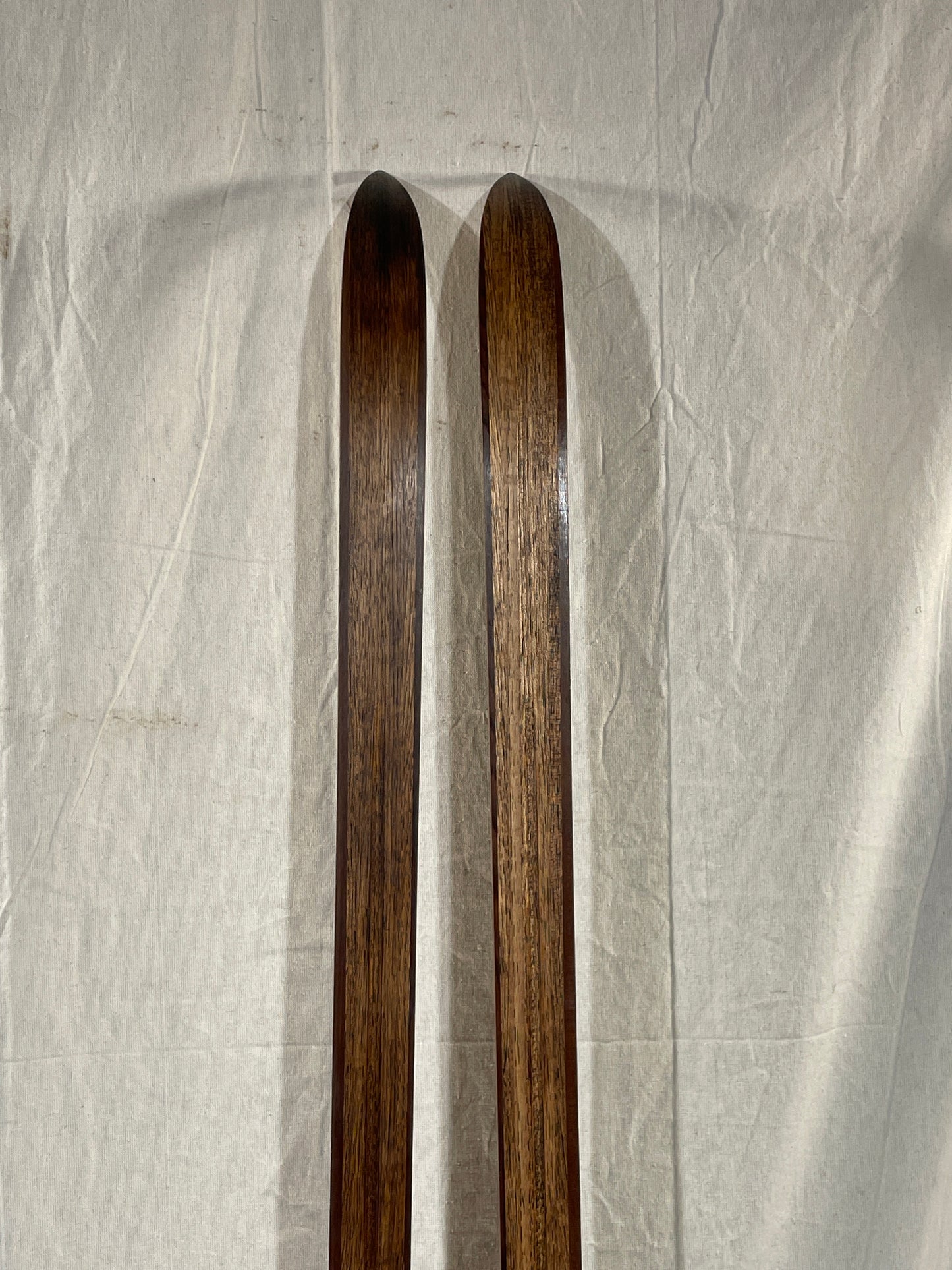 195cm Bonna 2000 Wood Cross-Country Skis - Early 1970s - from NORWAY!