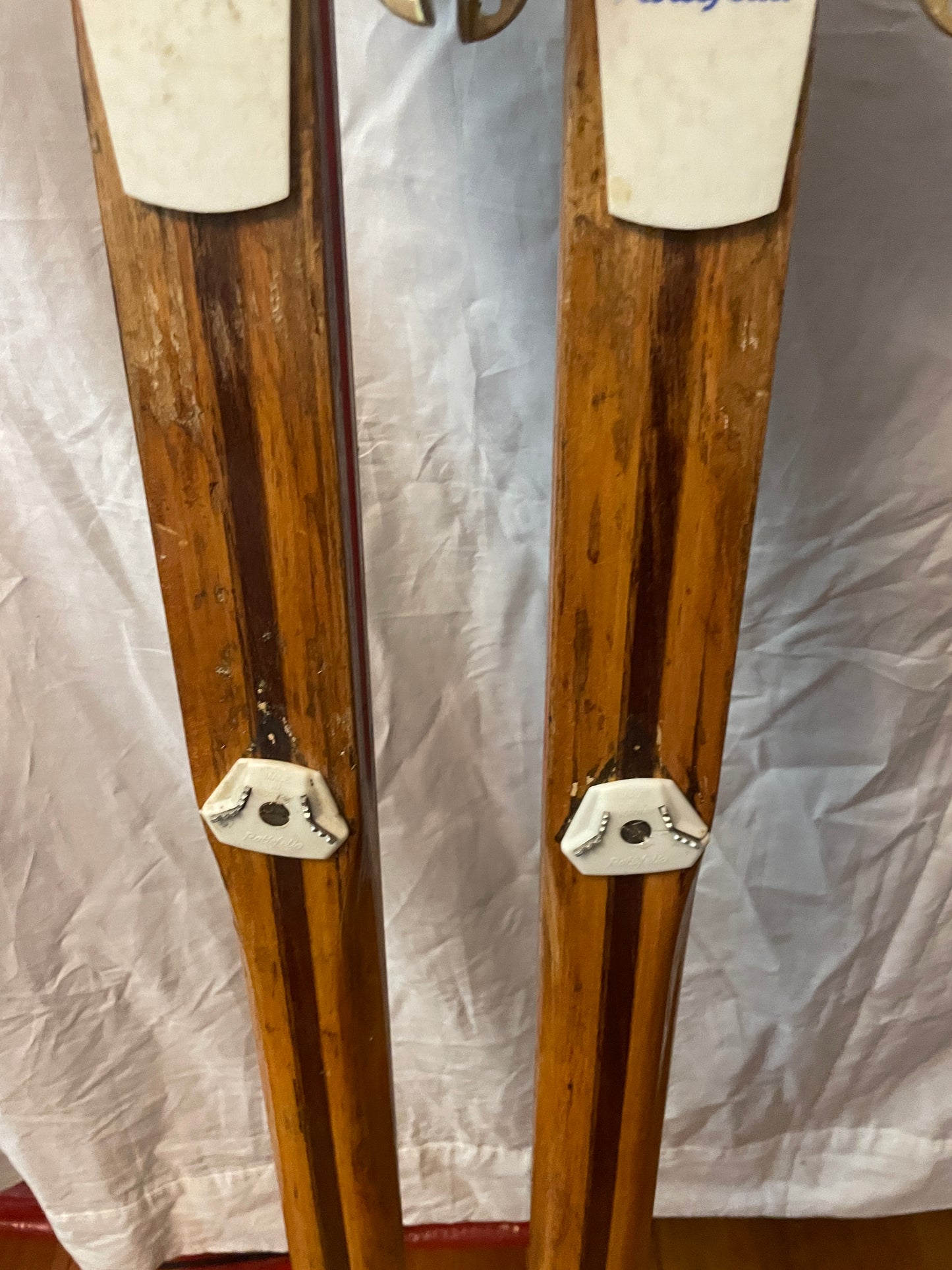 210cm Landsem Early 1960s Wood Cross-Country Racing Skis - Norway - History to the MAX!