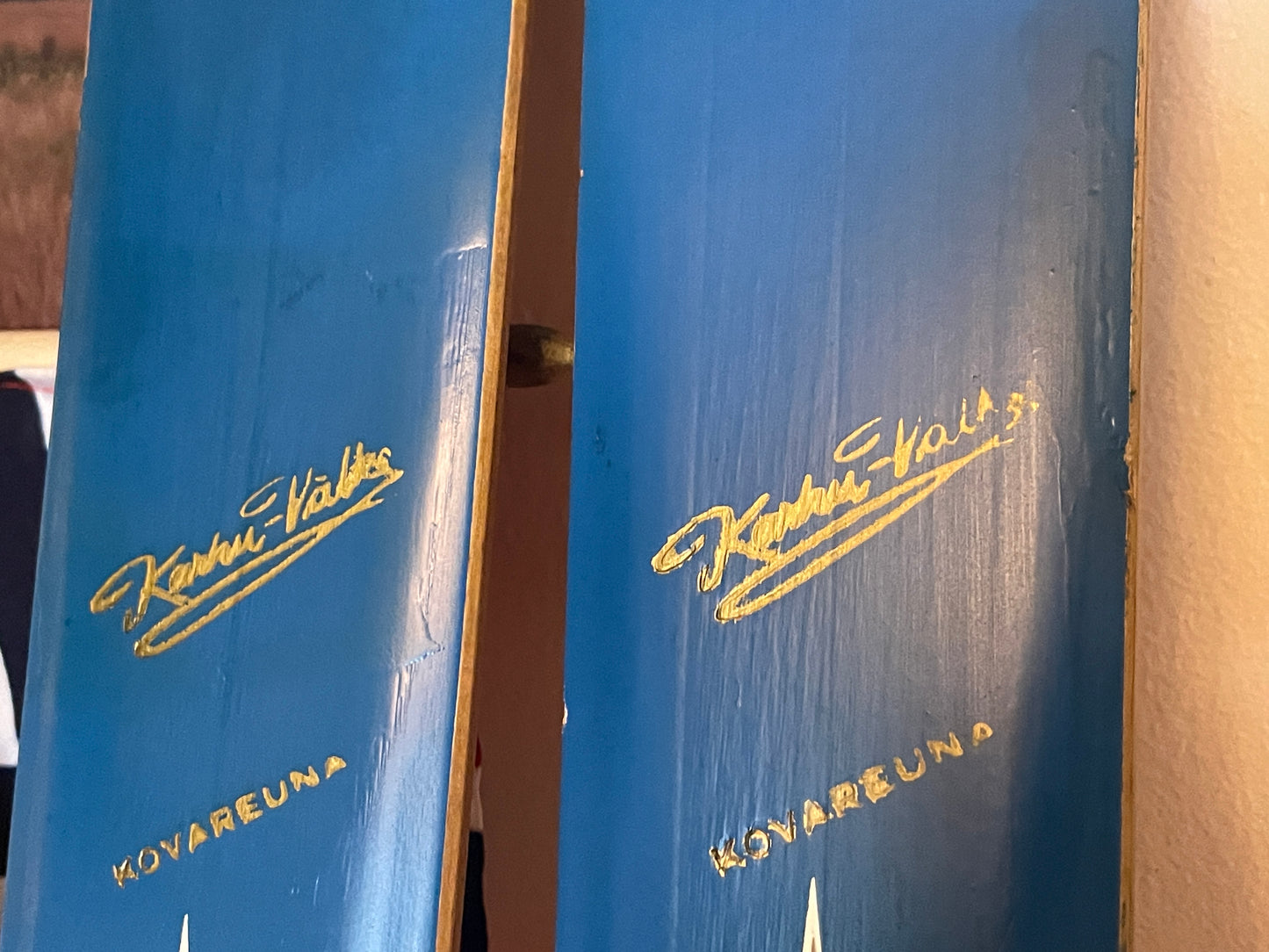 200cm Karhu "Kilpa" Wood Cross-Country Racing Skis - ALMOST NEW - Finland