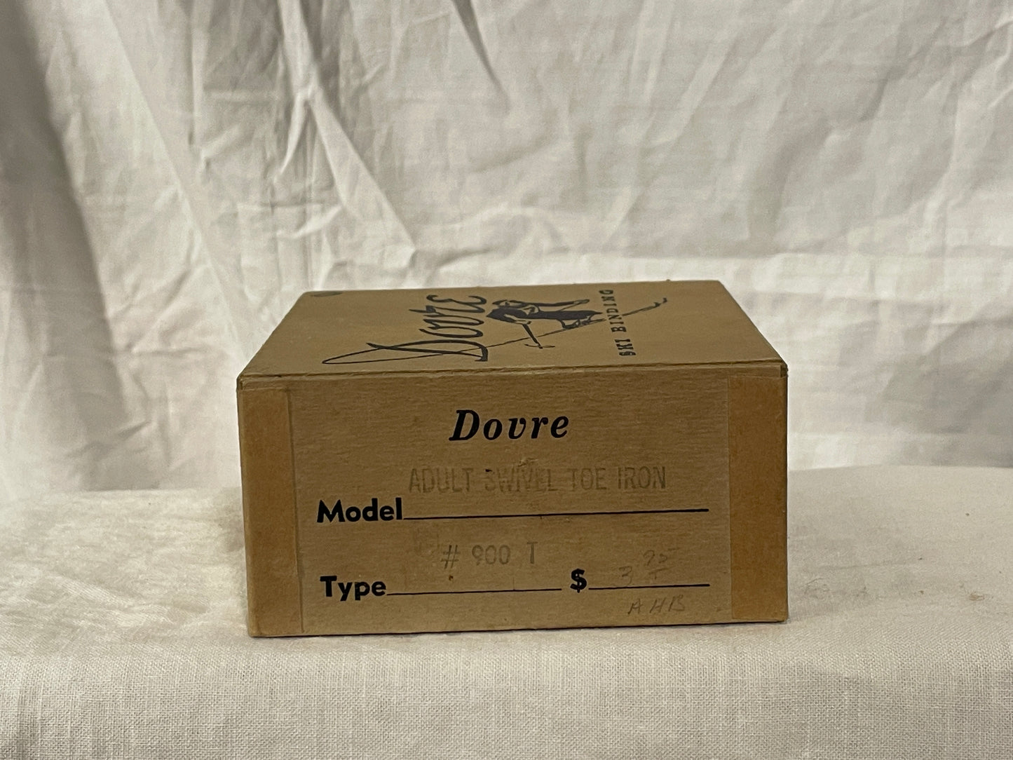 Dovre 1940s/50s Downhill Ski Binding - Swivel Toe Iron - UNUSED RARE