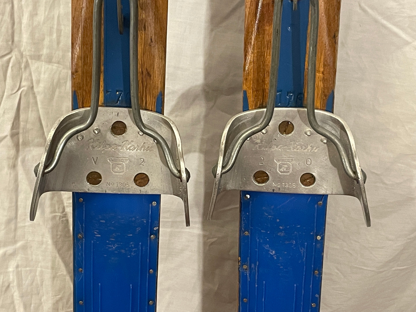 200cm Karhu "Retki" Wood Cross-Country Skis - BEAUTIFUL!!