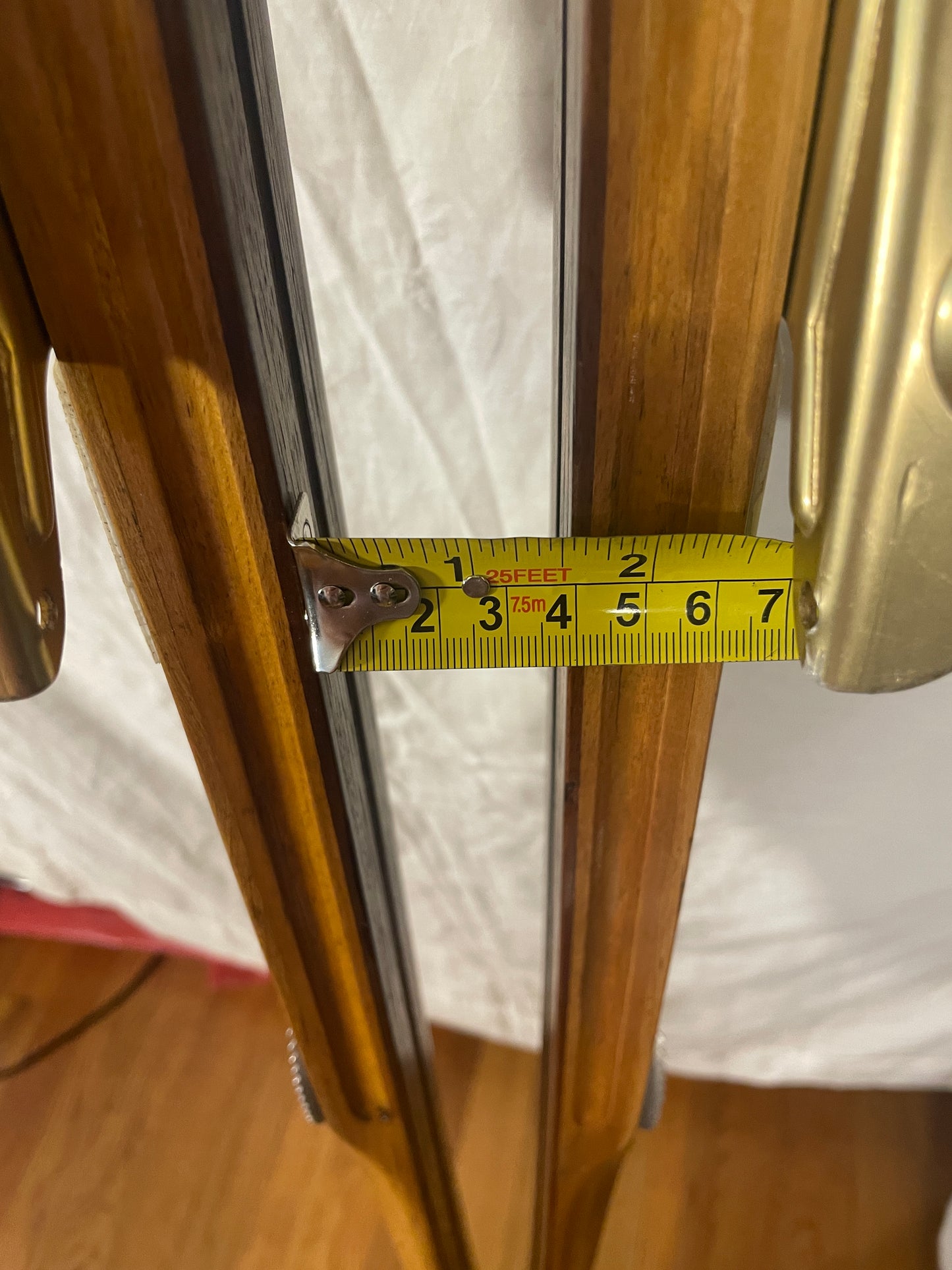 210cm Blå-Skia Wood "Tur-Langrenn" Light Touring Cross-Country Skis - Early 70s - TIMEPIECE!!!!