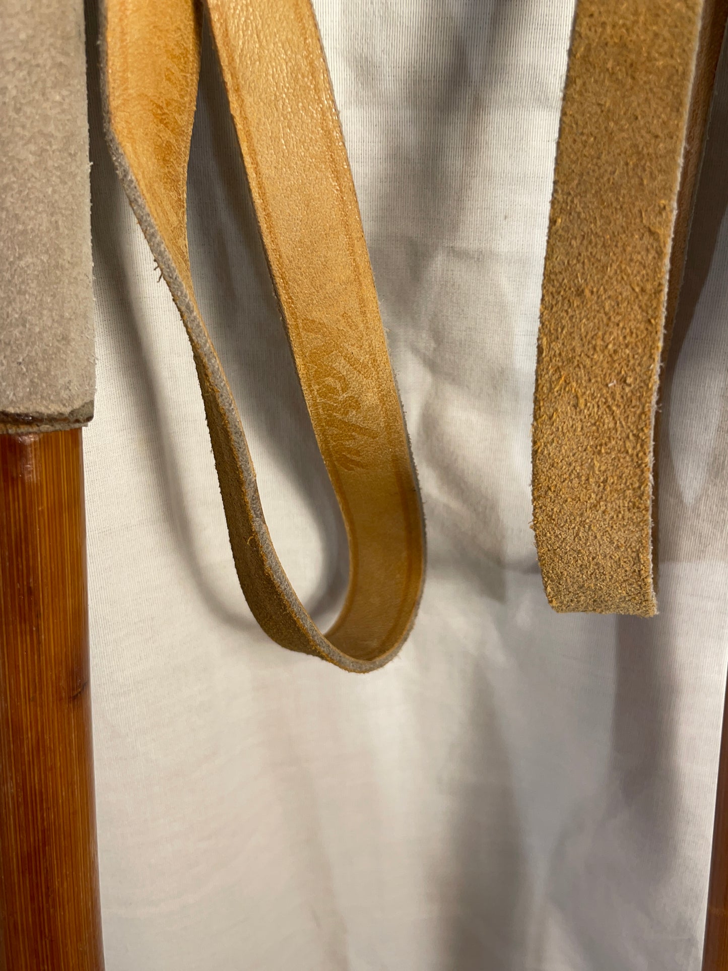 140cm Karhu Bamboo Cross-Country Ski Poles from FINLAND - 1960s