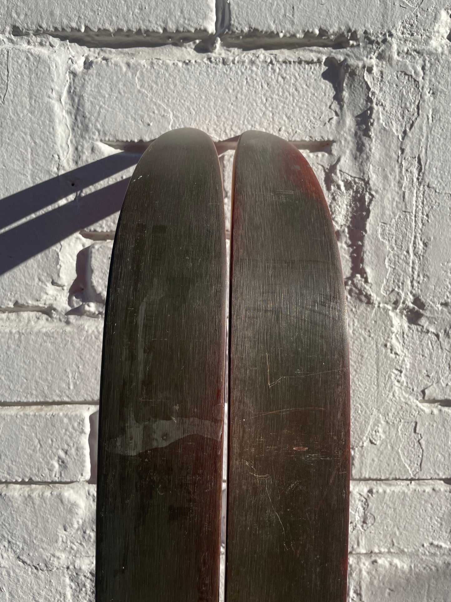 180cm Esko Järvinen Wood Cross-Country Skis - "Phenowood" Low-Maintenance Base - UNUSED - 1970s