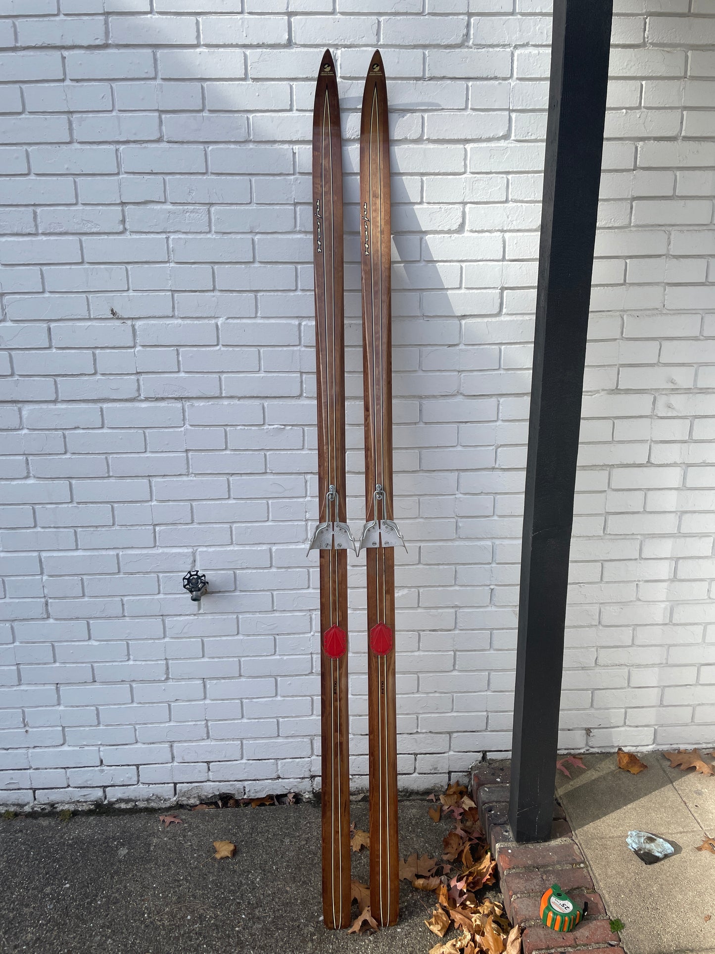 200cm Harju "Retki" Wood Cross-Country Skis - from FINLAND!!! - 1970s