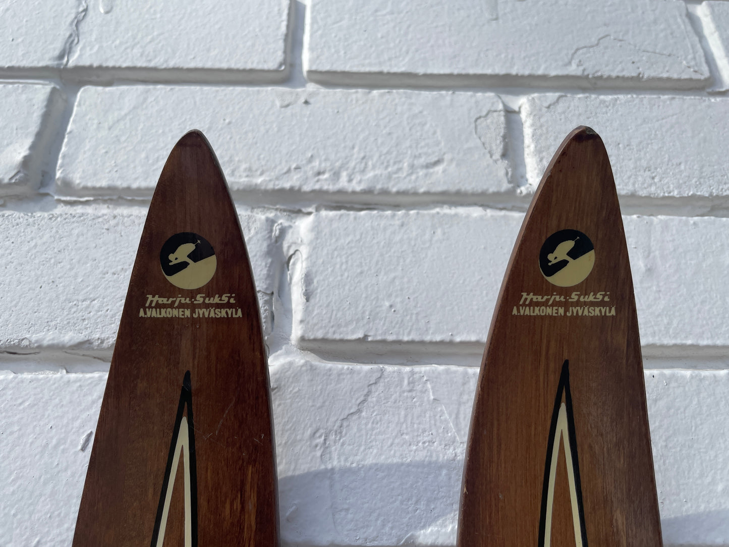 200cm Harju "Retki" Wood Cross-Country Skis - from FINLAND!!! - 1970s