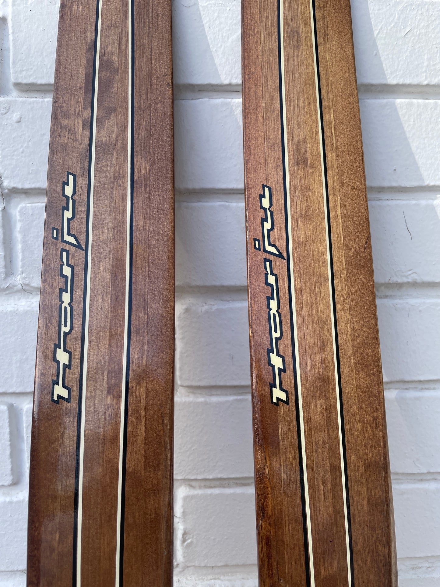 200cm Harju "Retki" Wood Cross-Country Skis - from FINLAND!!! - 1970s