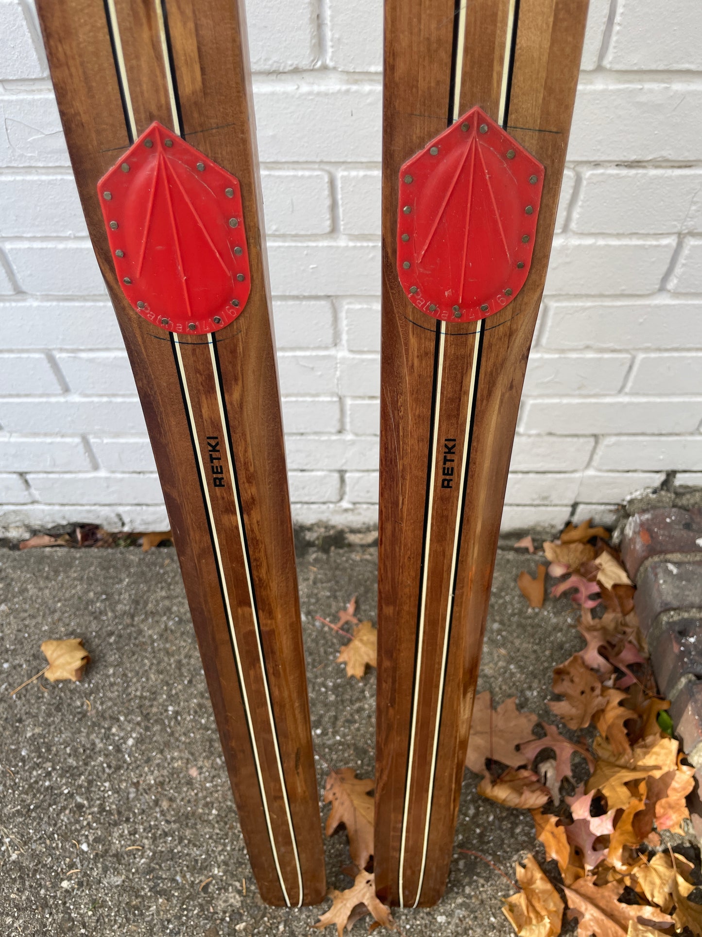200cm Harju "Retki" Wood Cross-Country Skis - from FINLAND!!! - 1970s