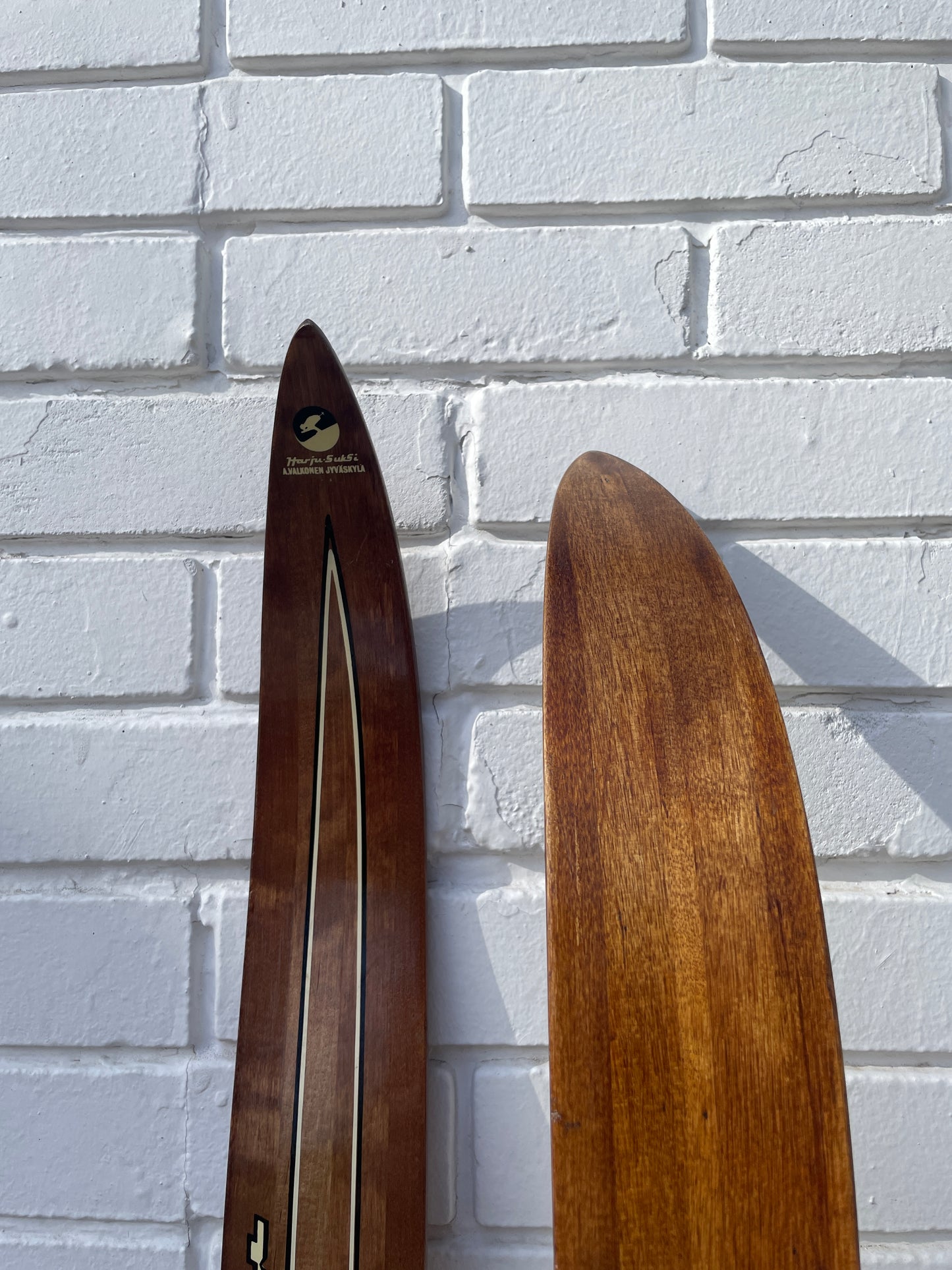 200cm Harju "Retki" Wood Cross-Country Skis - from FINLAND!!! - 1970s