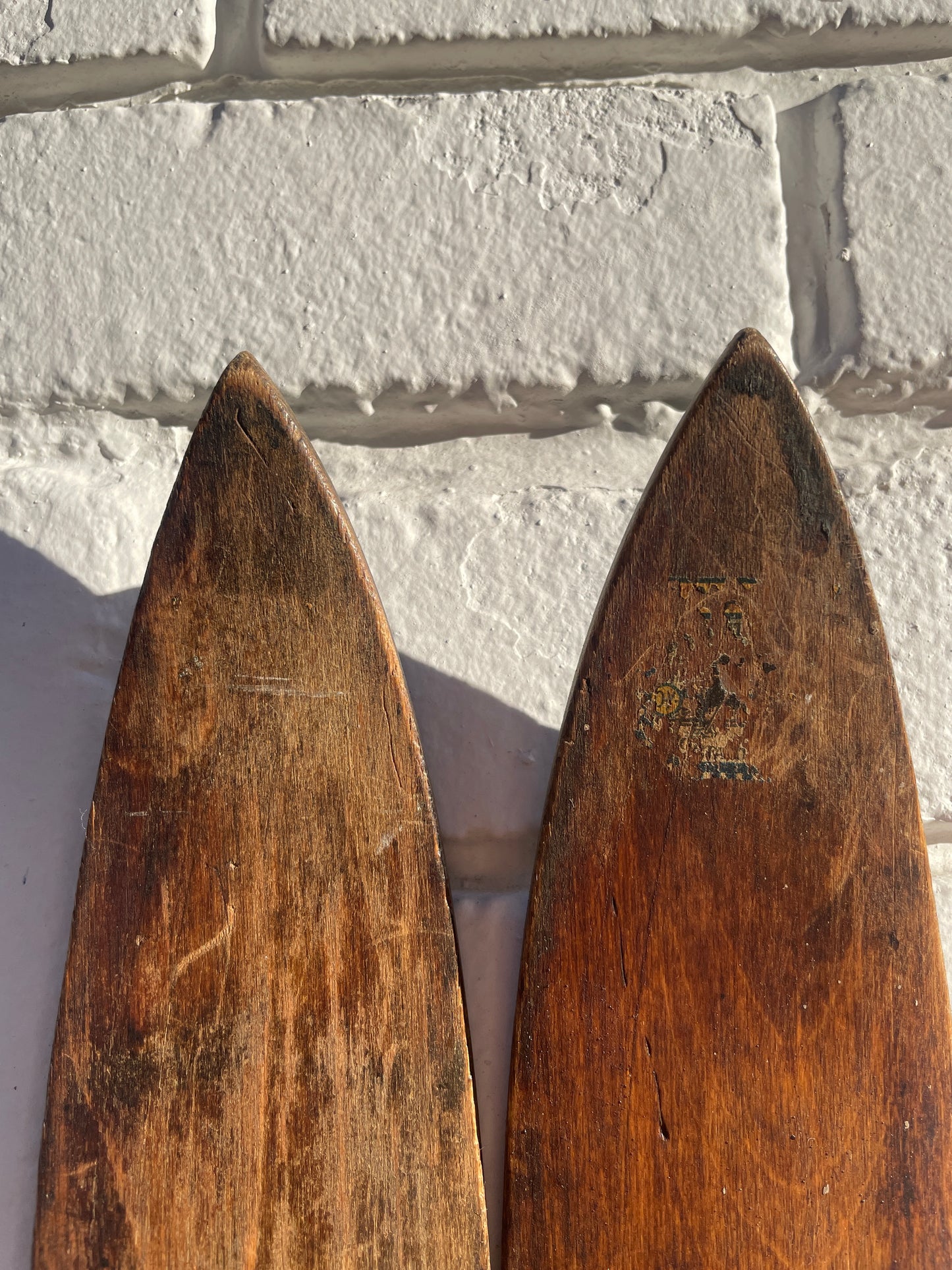 180cm 1940s Karhu of Finland Solid Wood Lightweight Cross-Country Skis