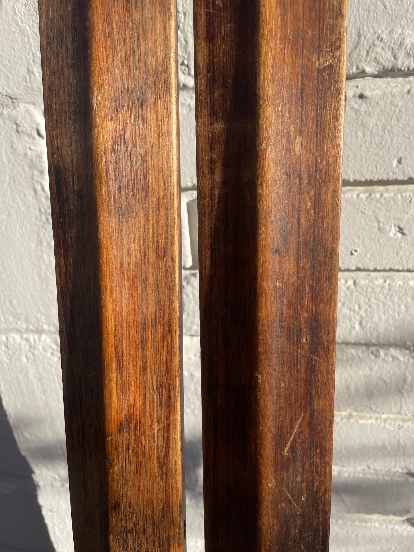 180cm 1940s Karhu of Finland Solid Wood Lightweight Cross-Country Skis