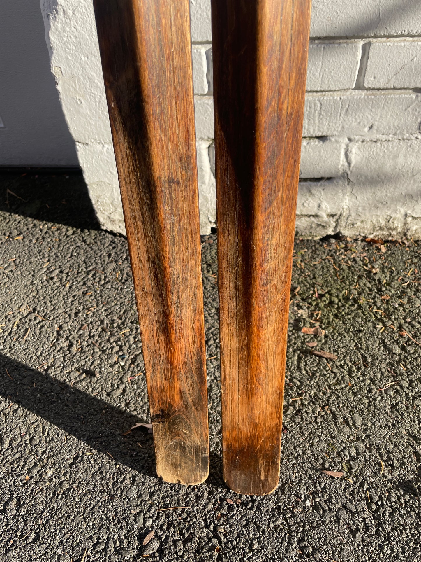 180cm 1940s Karhu of Finland Solid Wood Lightweight Cross-Country Skis