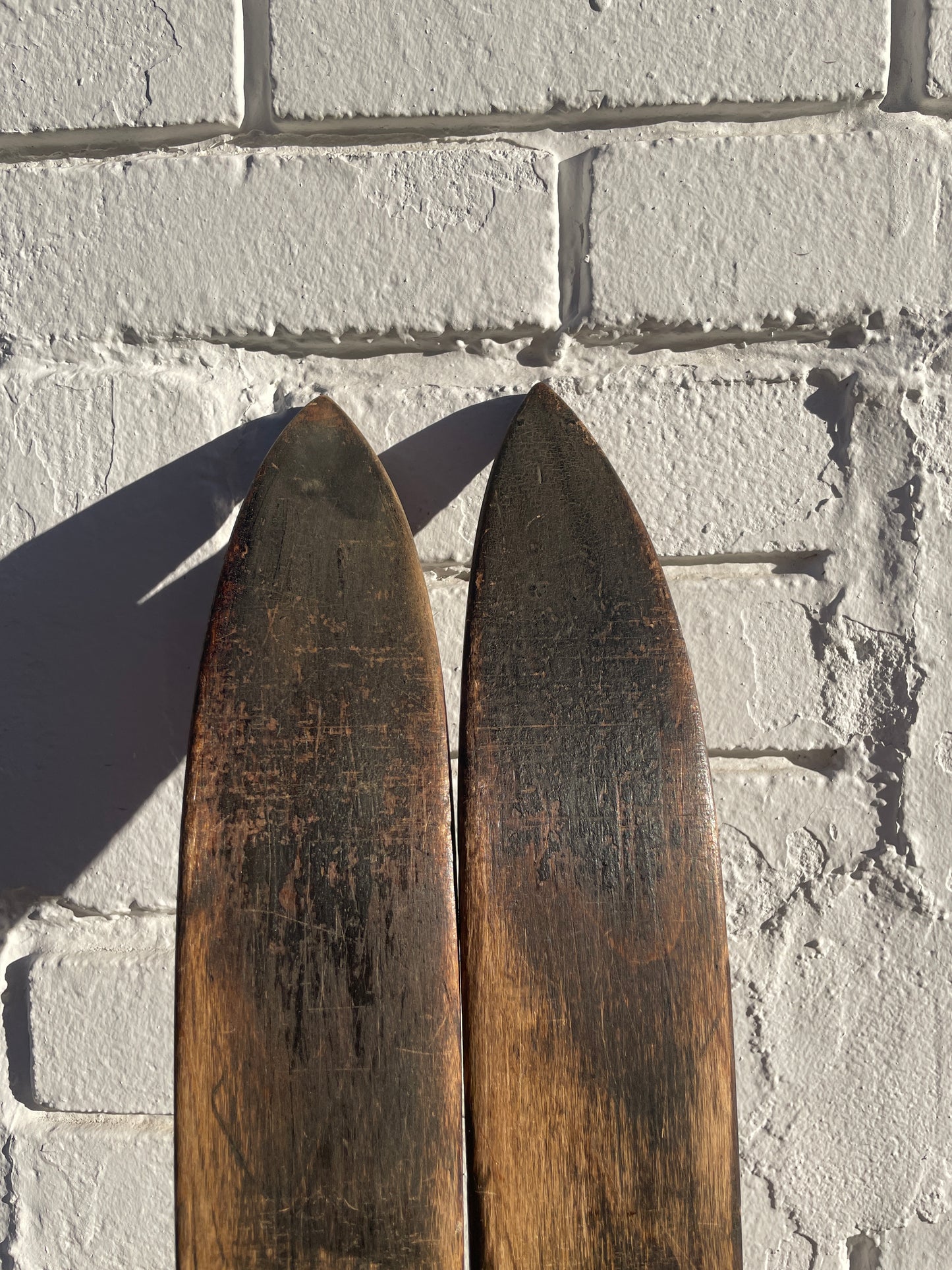 180cm 1940s Karhu of Finland Solid Wood Lightweight Cross-Country Skis