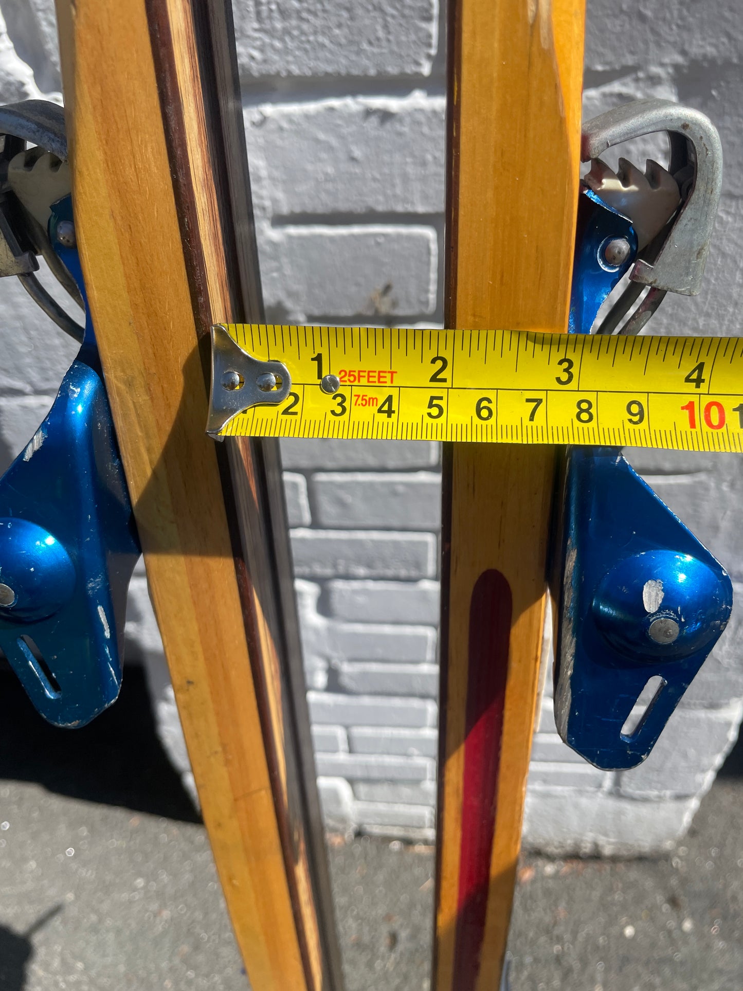 BARGAIN BIN!!! - 215cm Madshus Langrenn early 1970s Wood Cross-Country Skis