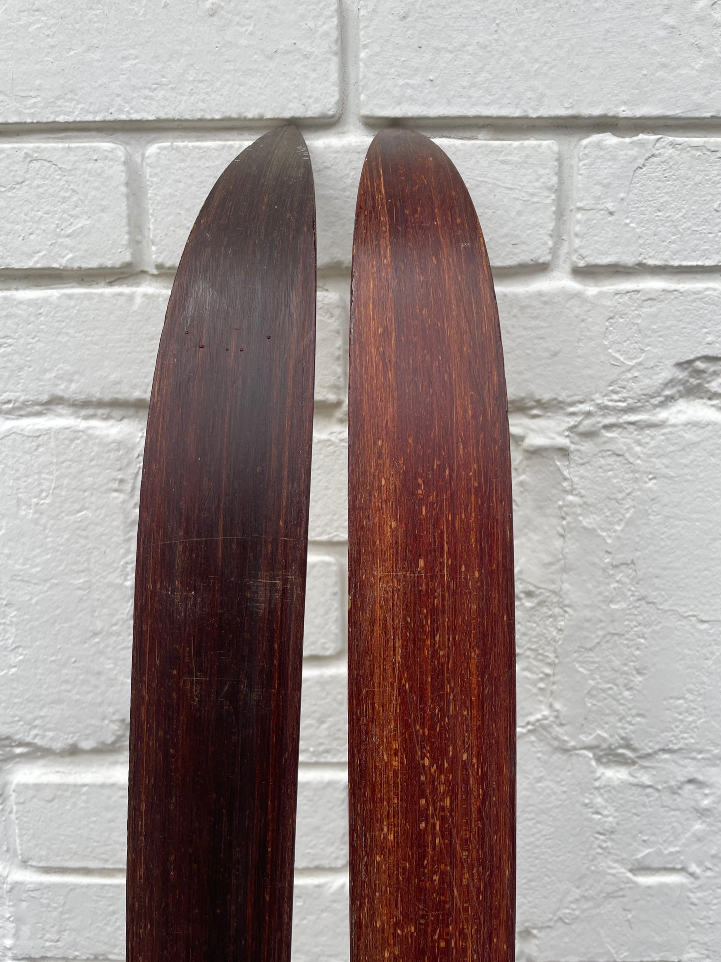 BARGAIN BIN!!! - 200cm Blå-Skia Wood Nordic Racing Skis - "Perma-Gli" Base - Almost Matching!!!