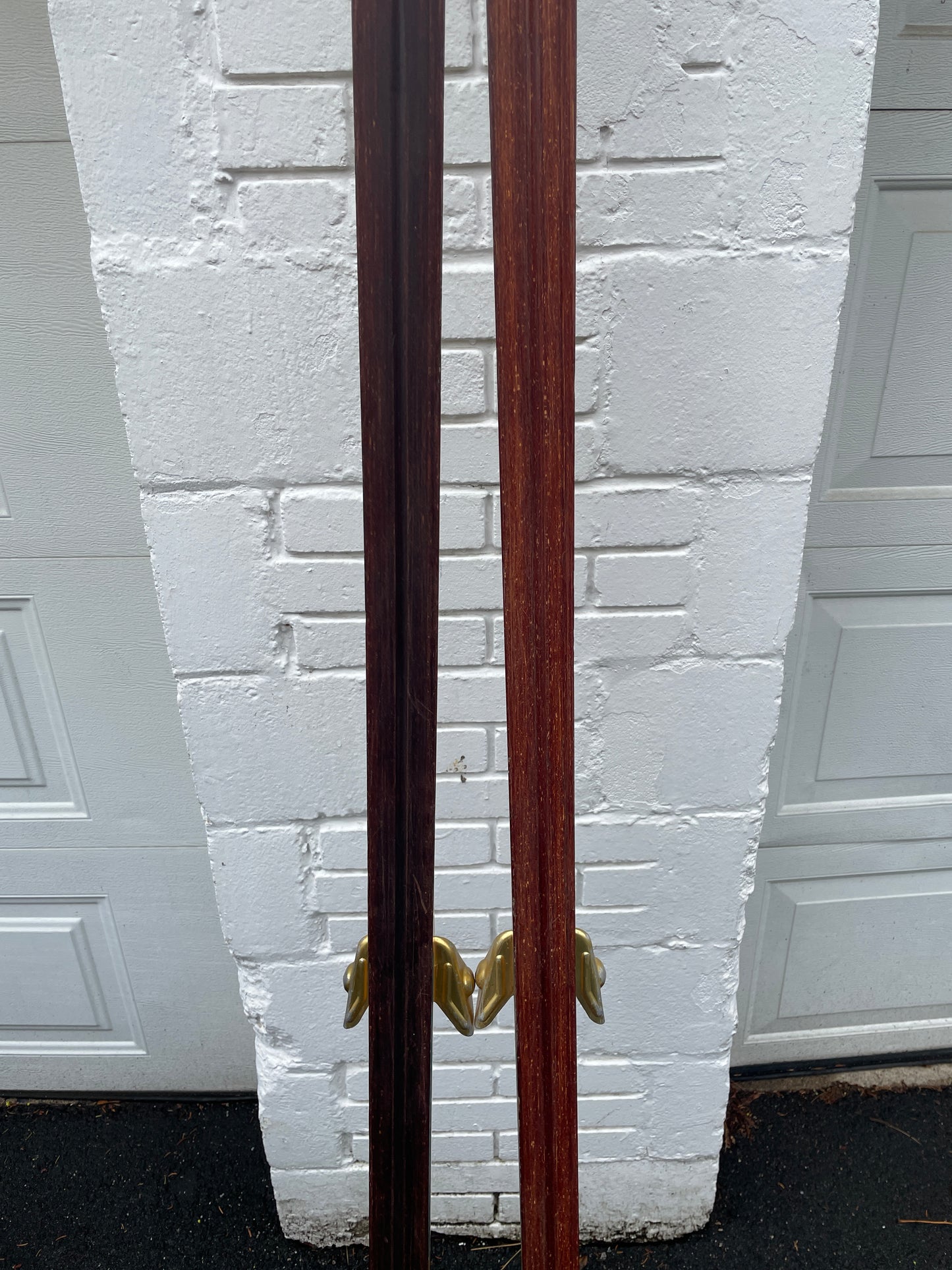BARGAIN BIN!!! - 200cm Blå-Skia Wood Nordic Racing Skis - "Perma-Gli" Base - Almost Matching!!!