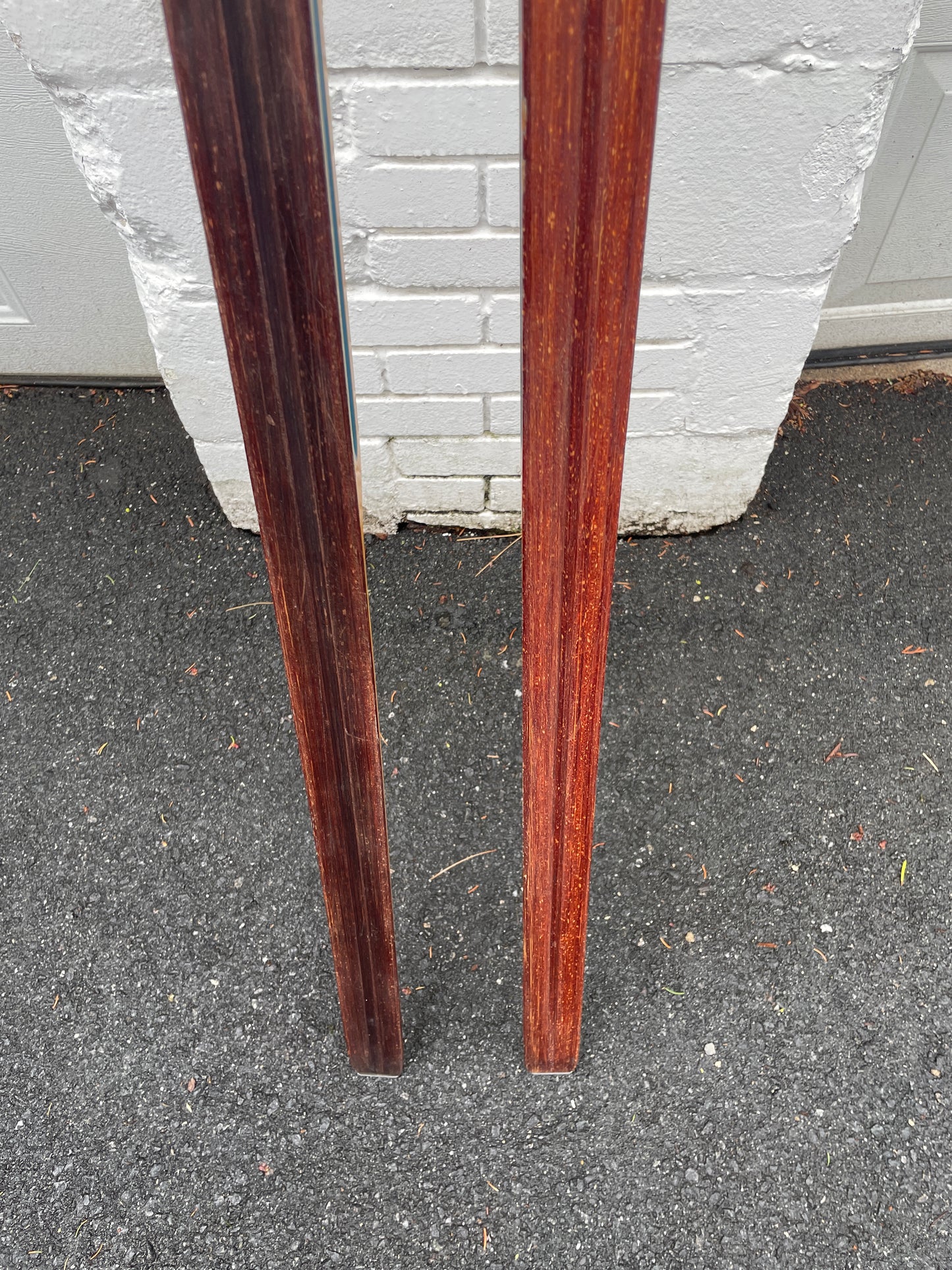 BARGAIN BIN!!! - 200cm Blå-Skia Wood Nordic Racing Skis - "Perma-Gli" Base - Almost Matching!!!