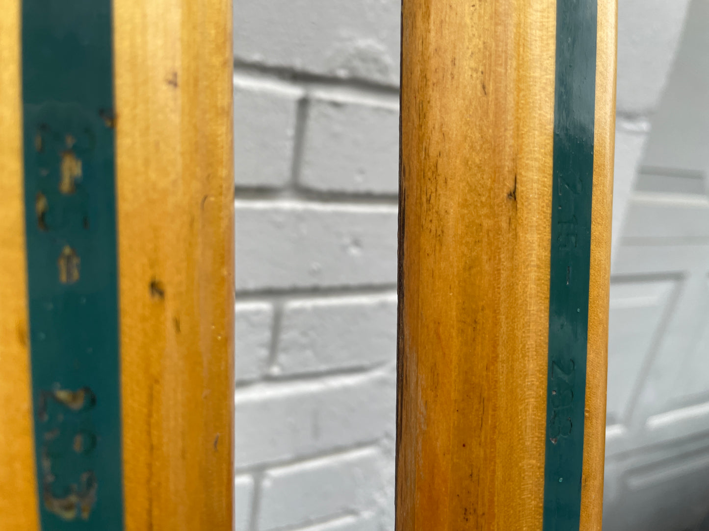 BARGAIN BIN!!! - 215cm Blå-Skia Wood Nordic Racing Skis - Treplast Såle - Racing Pedigree!!!