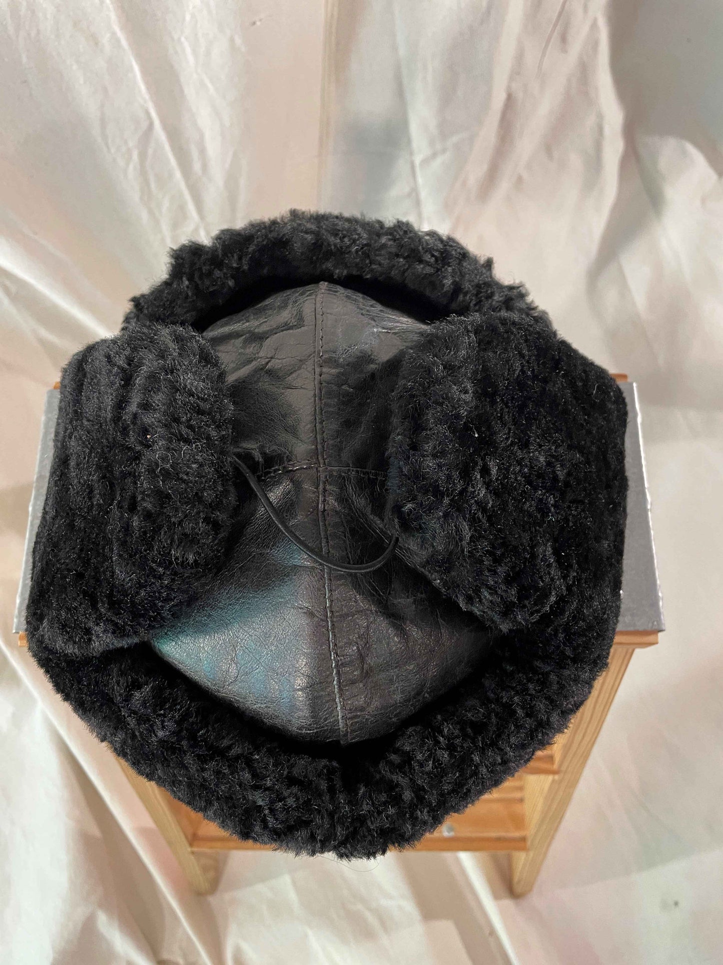 Authentic Finnish "Ushanka" Leather Winter Hat - Vega/Tampere FI