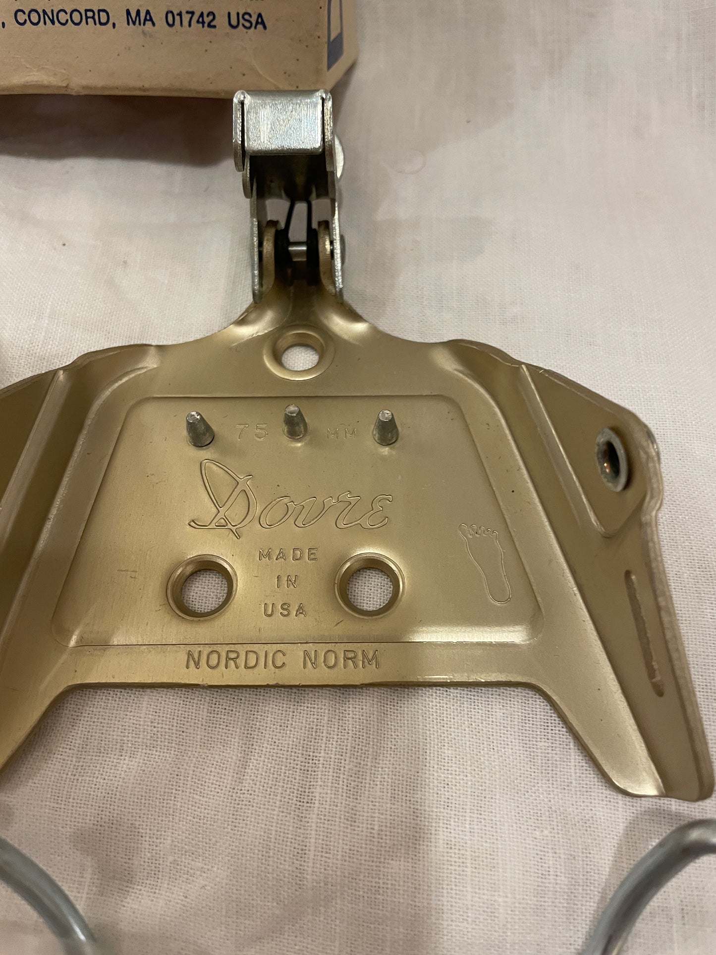 Dovre 75mm Vintage Cross-Country Ski Bindings - USA Made!