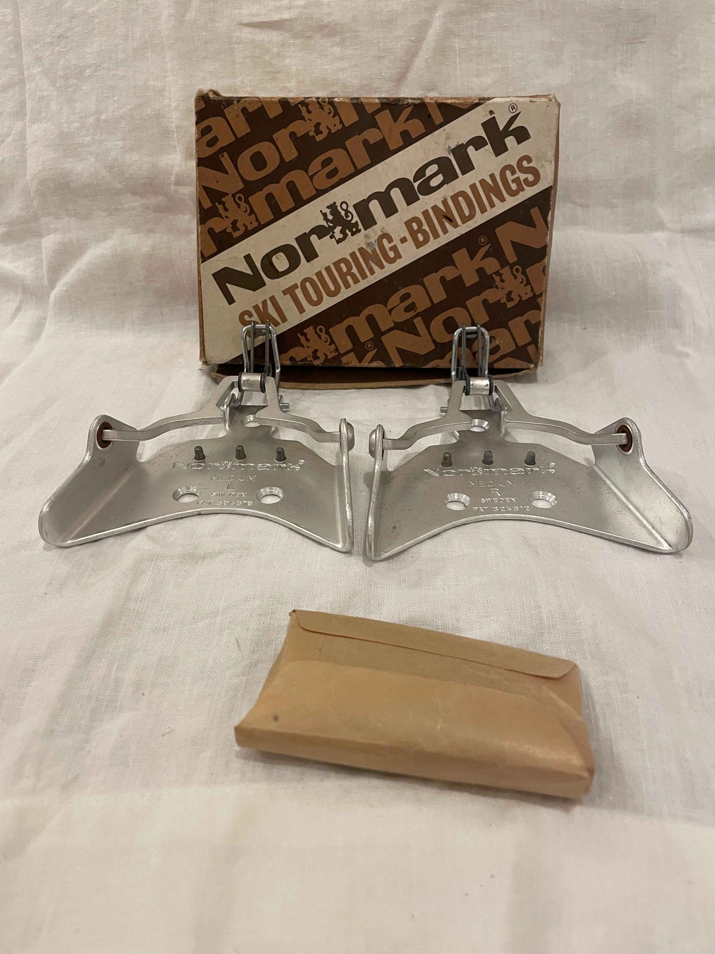 Normark 75mm Vintage Cross-Country Ski Bindings - Made in Sweden