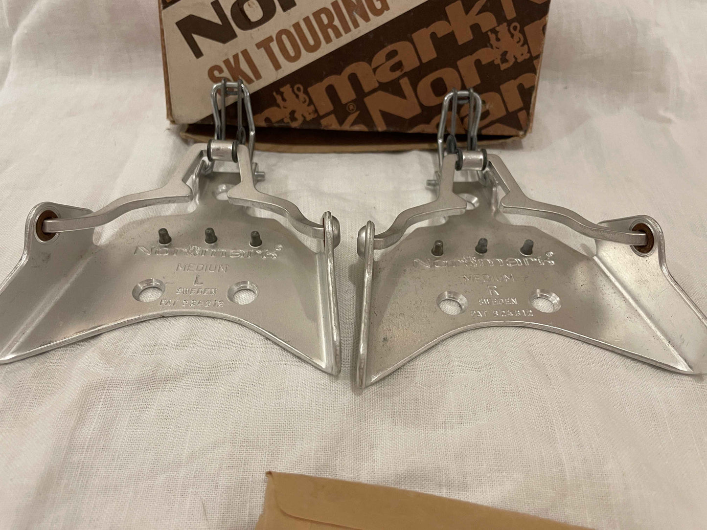 Normark 75mm Vintage Cross-Country Ski Bindings - Made in Sweden