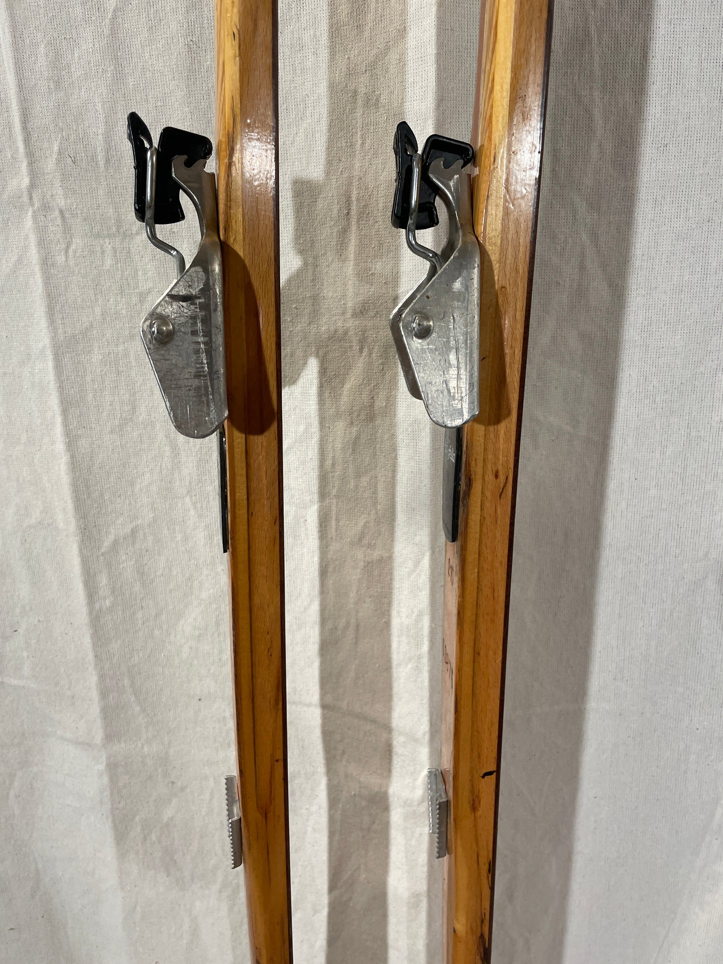 BARGAIN BIN!!! - 215cm Eggen 1970s Wood Cross-Country Racing Skis - Priced to Sell!!!